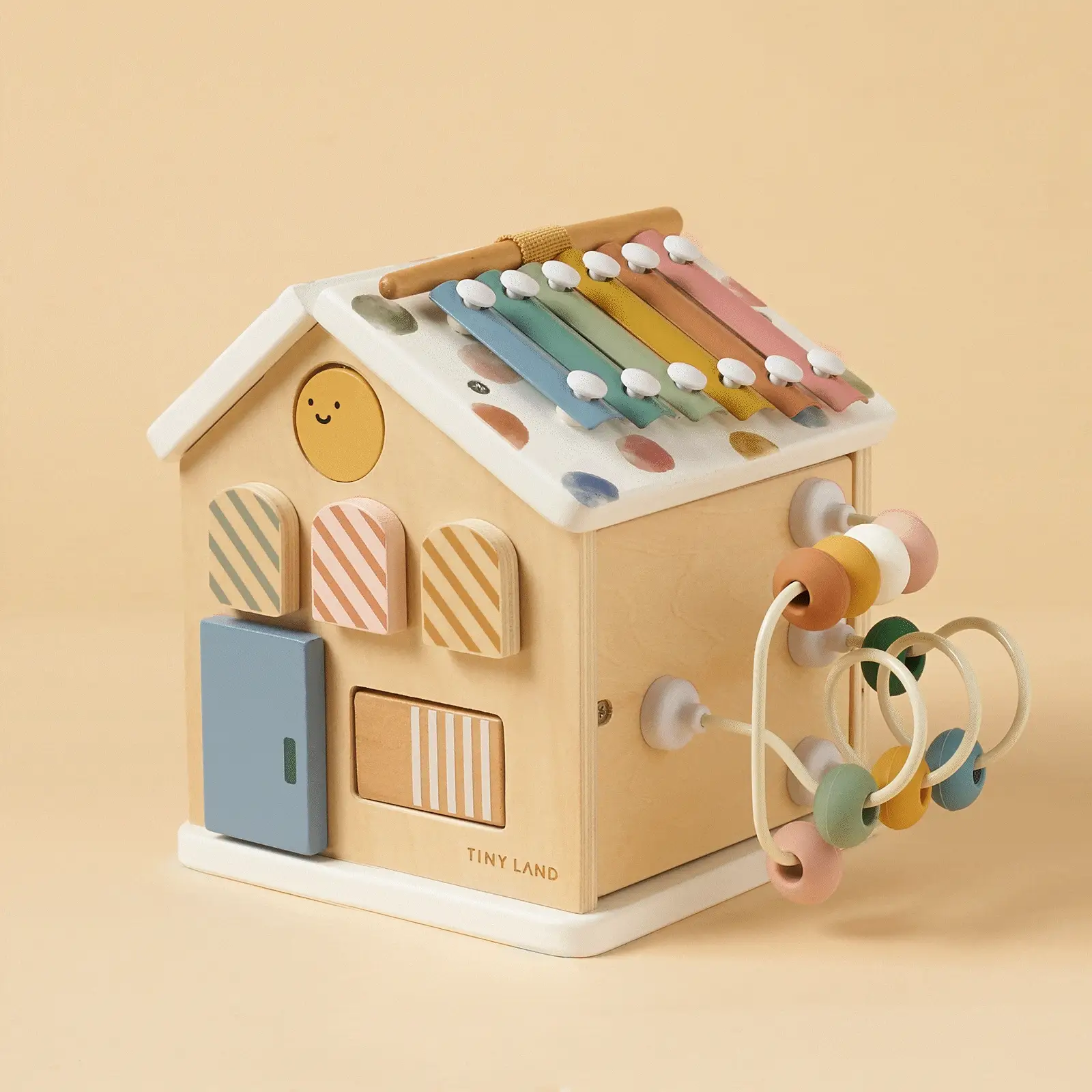 Tiny Land® Cottage Activity Cube - Morandi - Image 12