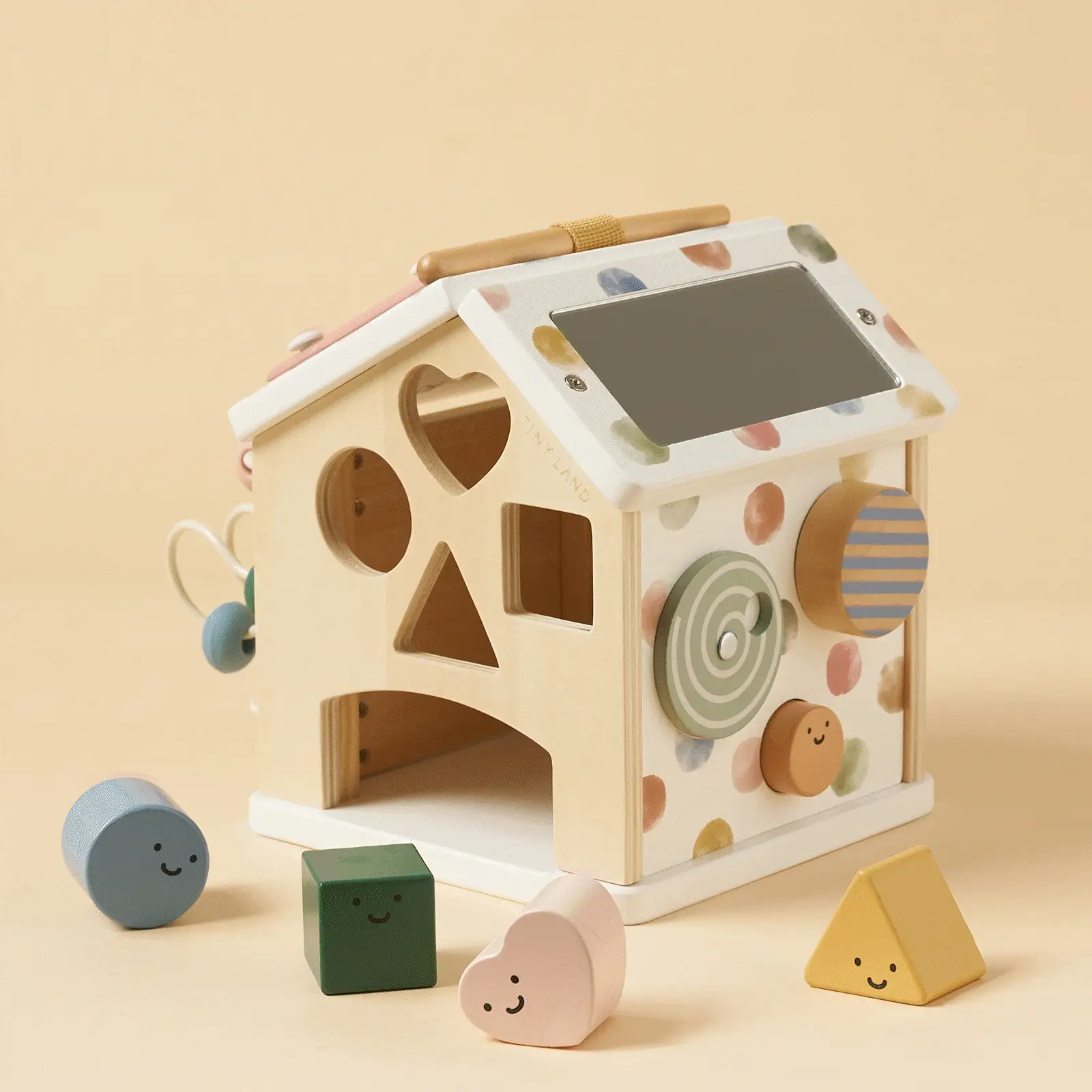 Tiny Land® Cottage Activity Cube - Morandi - Image 9