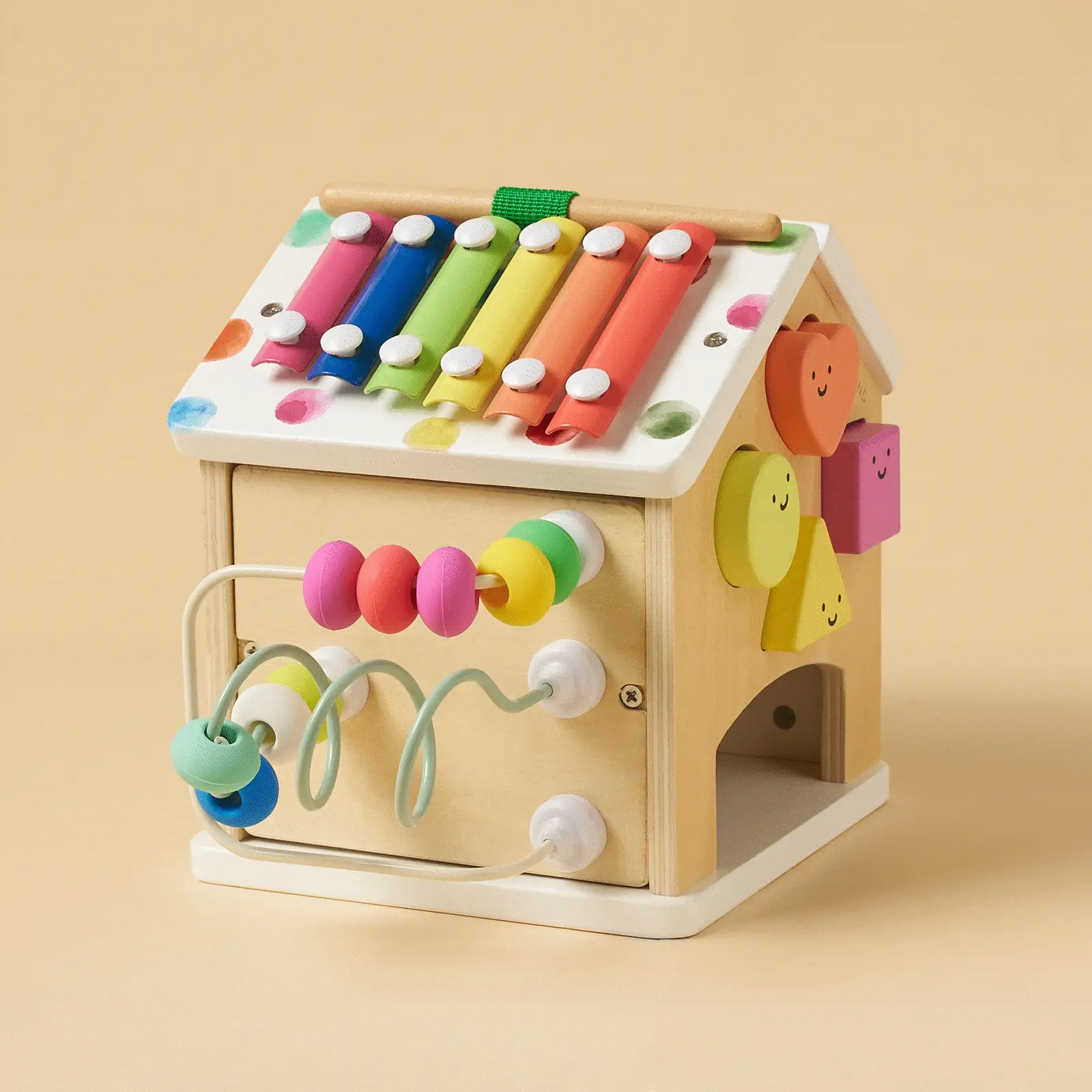 Tiny Land® Cottage Activity Cube - Rainbow - Image 11