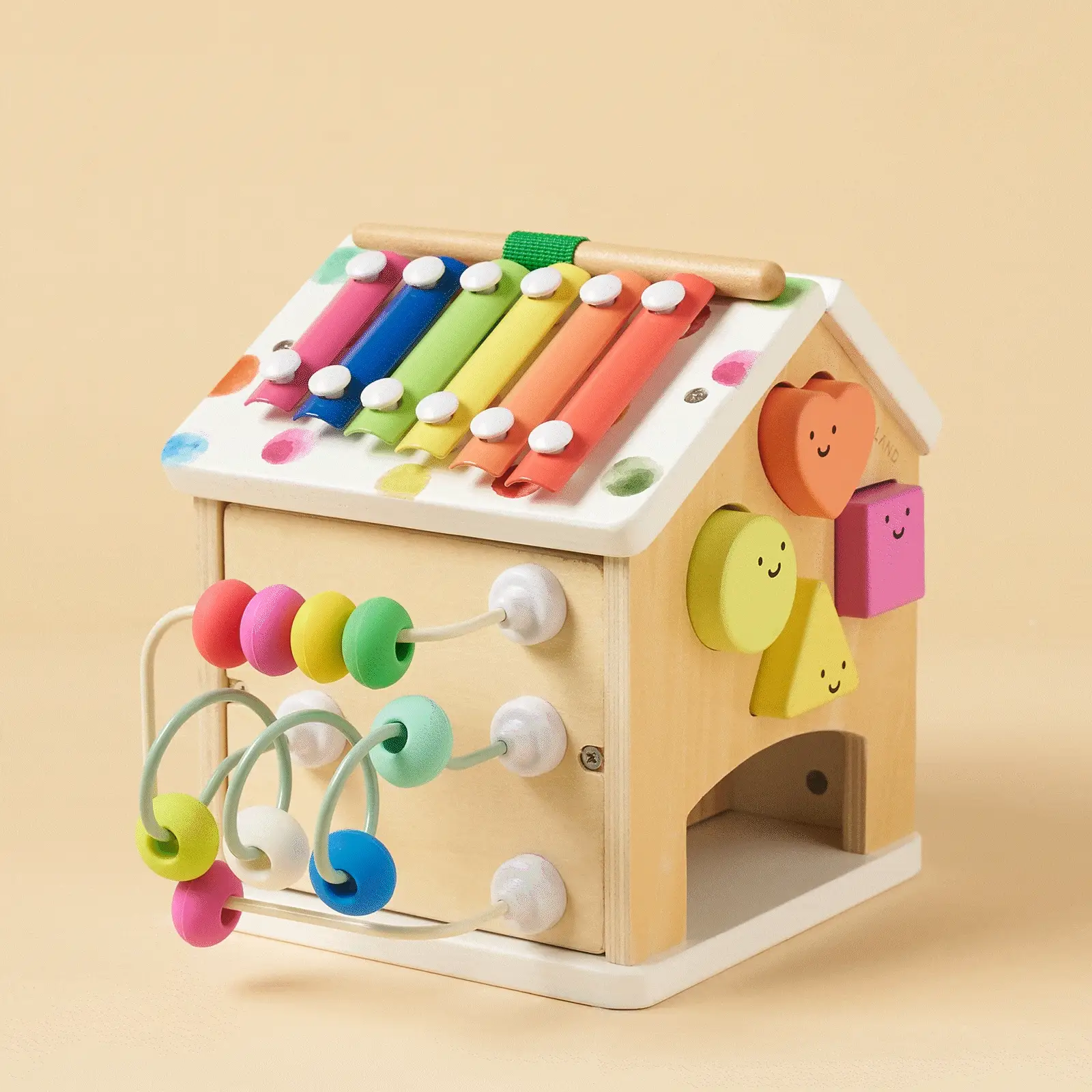 Tiny Land® Cottage Activity Cube - Rainbow - Image 13