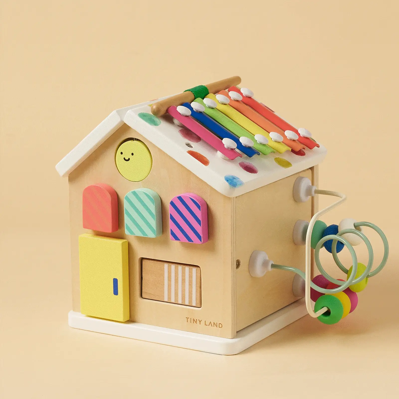 Tiny Land® Cottage Activity Cube - Rainbow - Image 14