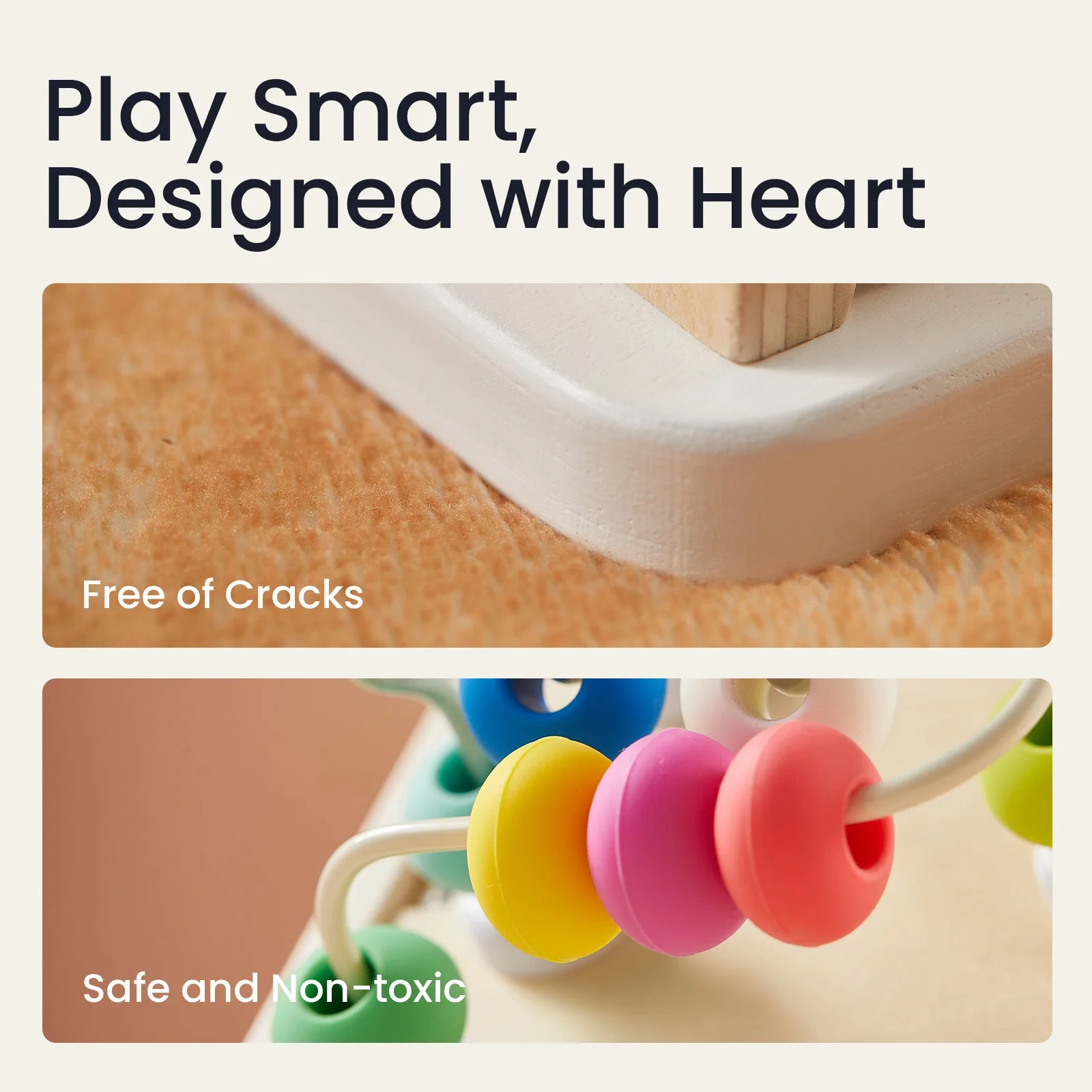 Tiny Land® Cottage Activity Cube - Rainbow - Image 5