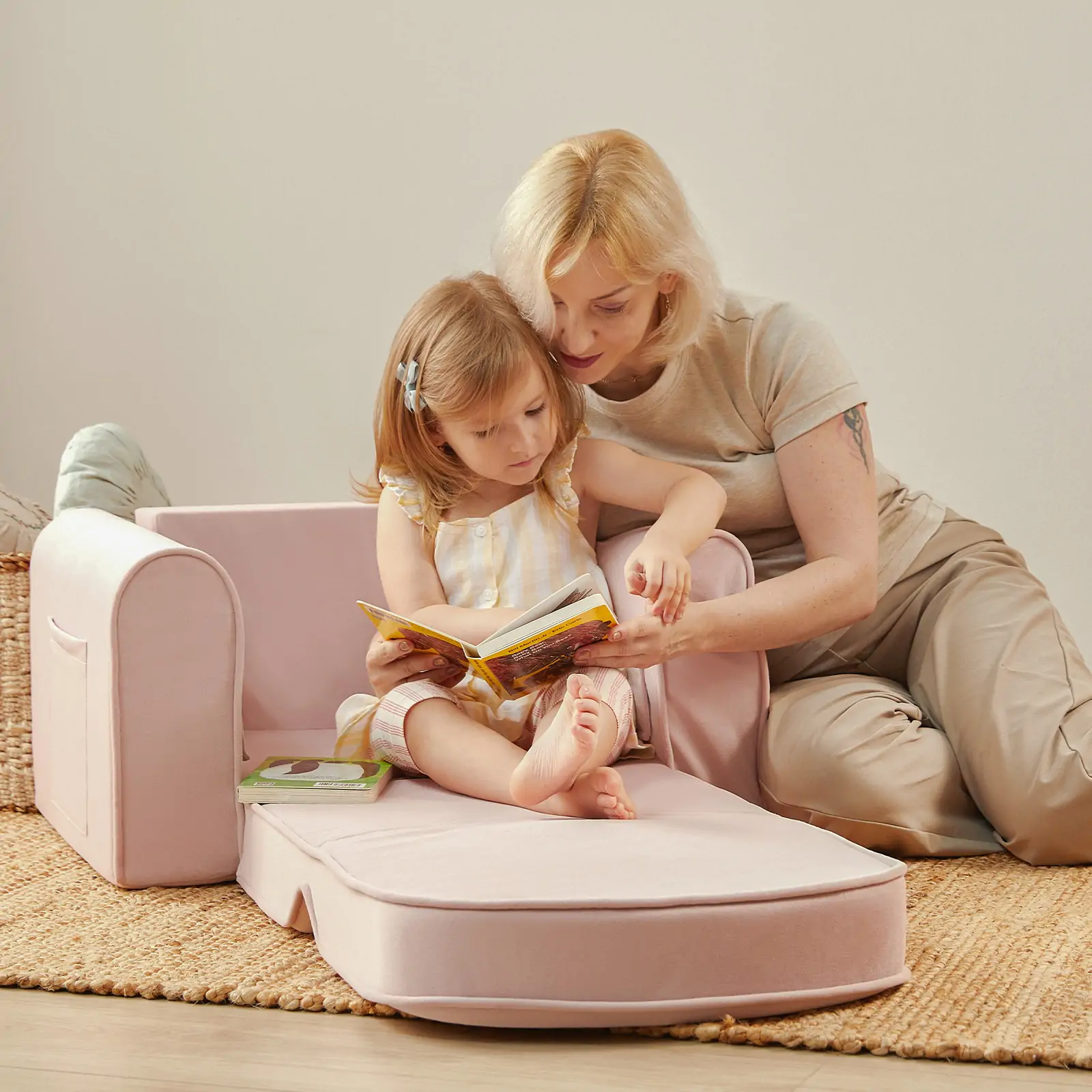 Tiny Land® GentleSnug Kid Chair - Pink - Image 5