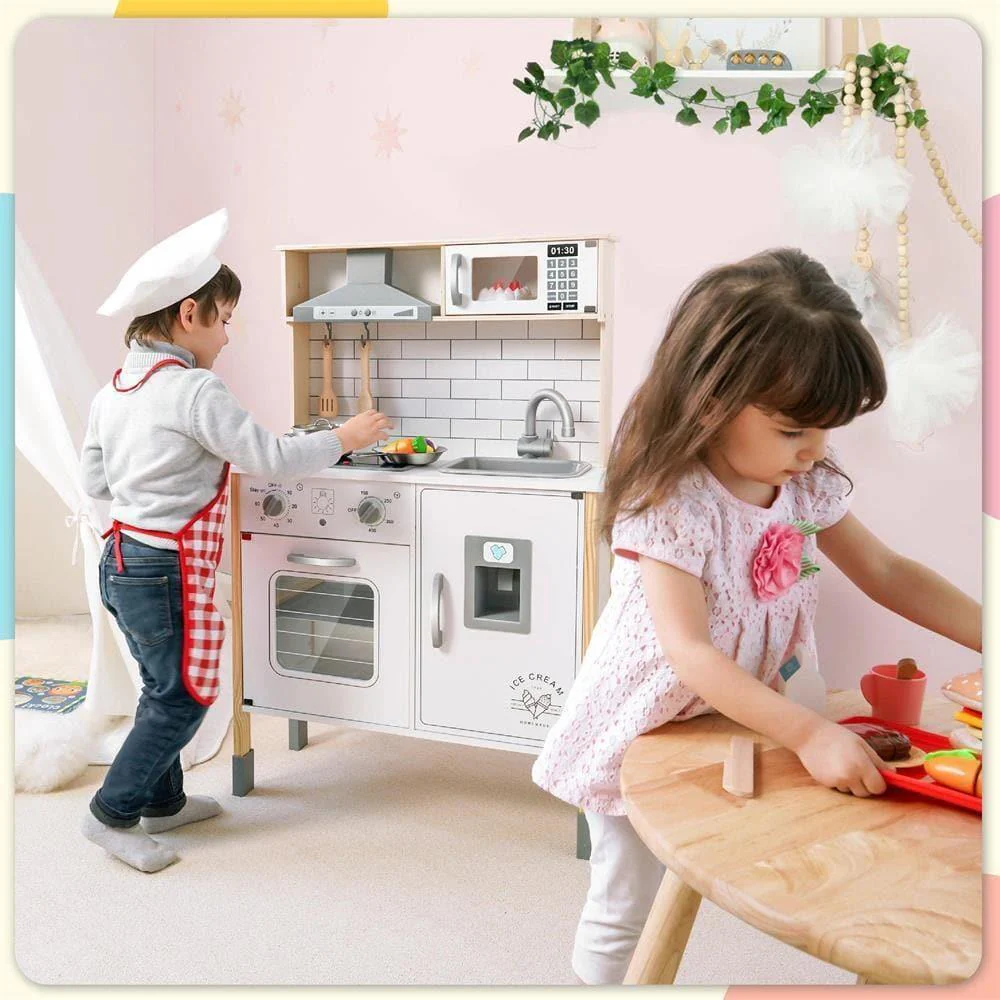 Tiny Land® Interactive Play Kitchen with Sounds & Cookware - Image 10