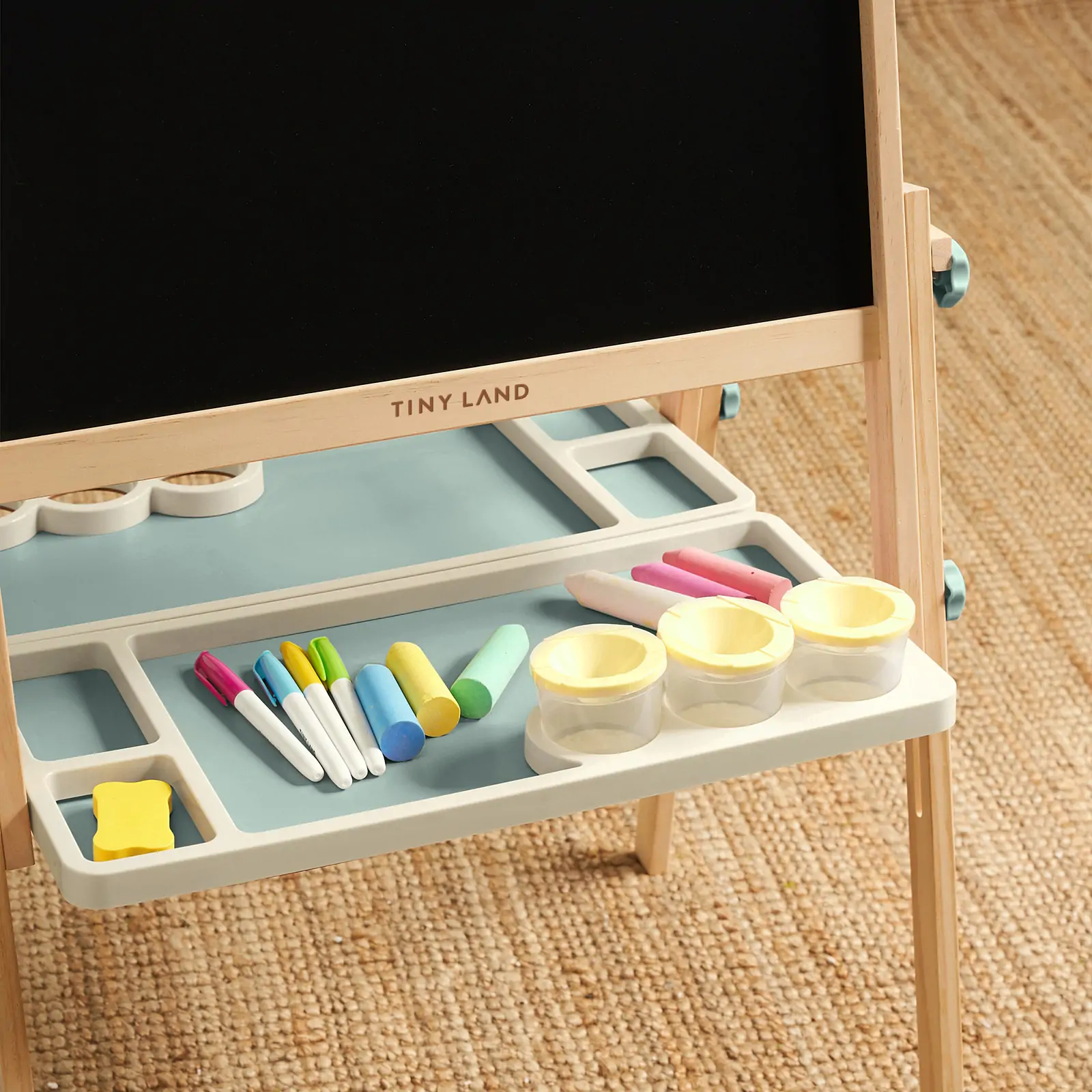 Tiny Land® Magnitales Easel for Kids - Green - Image 8