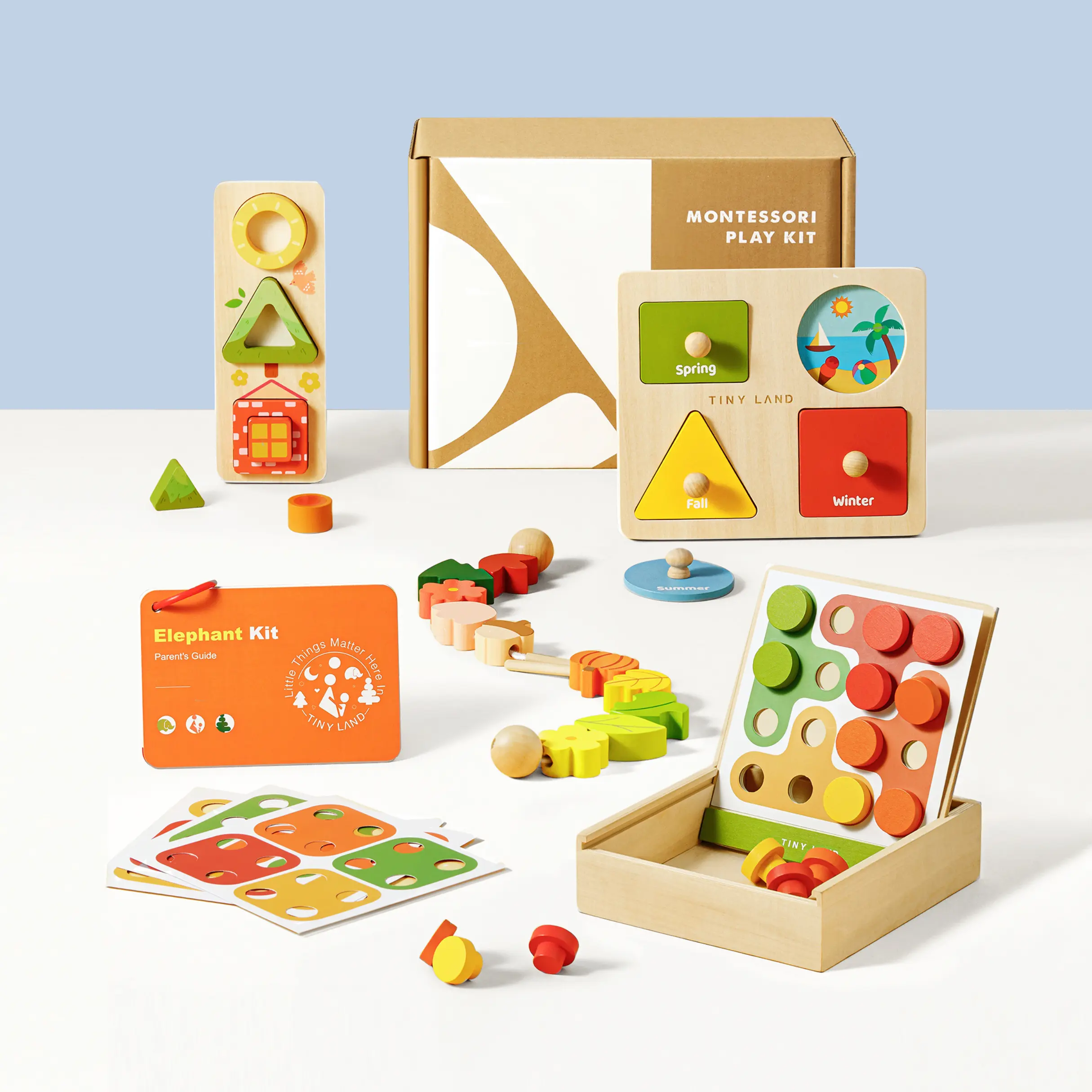 Tiny Land® Montessori Advanced Skills Baby Set（13–24 months） - Image 11