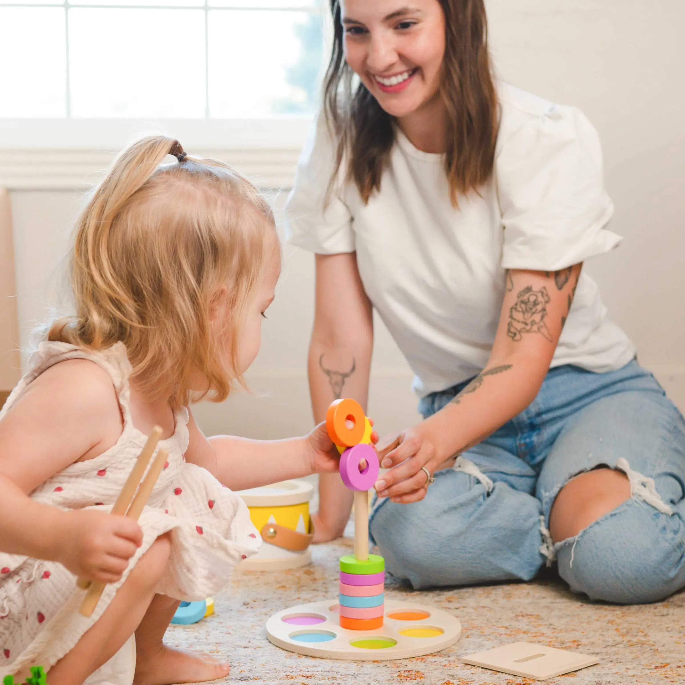Tiny Land® Montessori Advanced Skills Baby Set（13–24 months） - Image 4