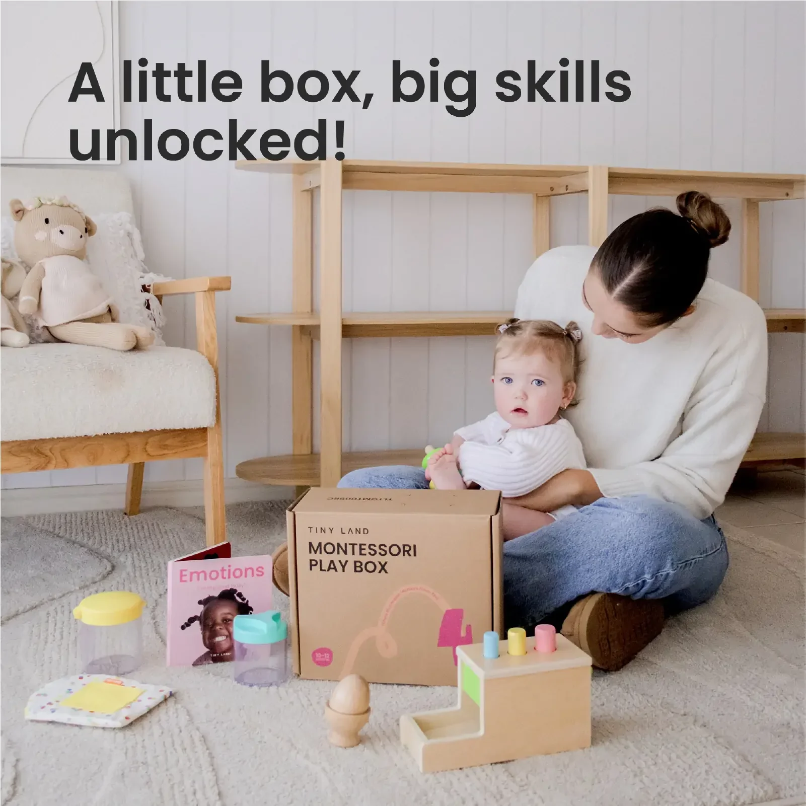 Tiny Land® Montessori Early Skills Baby Set(7–12 months) - Image 9