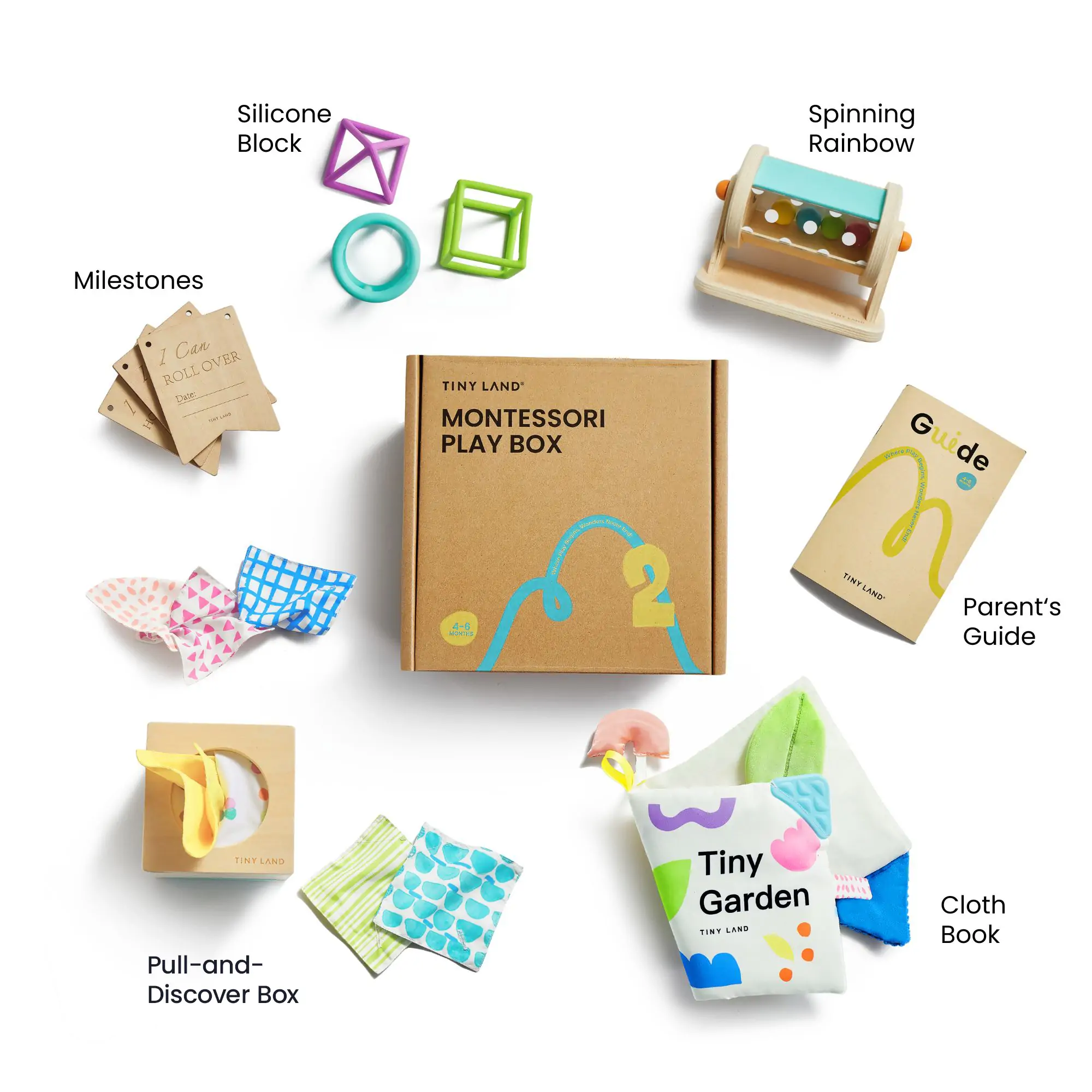 Tiny Land® Montessori Toys for Newborns (4–6 Months) - Image 3