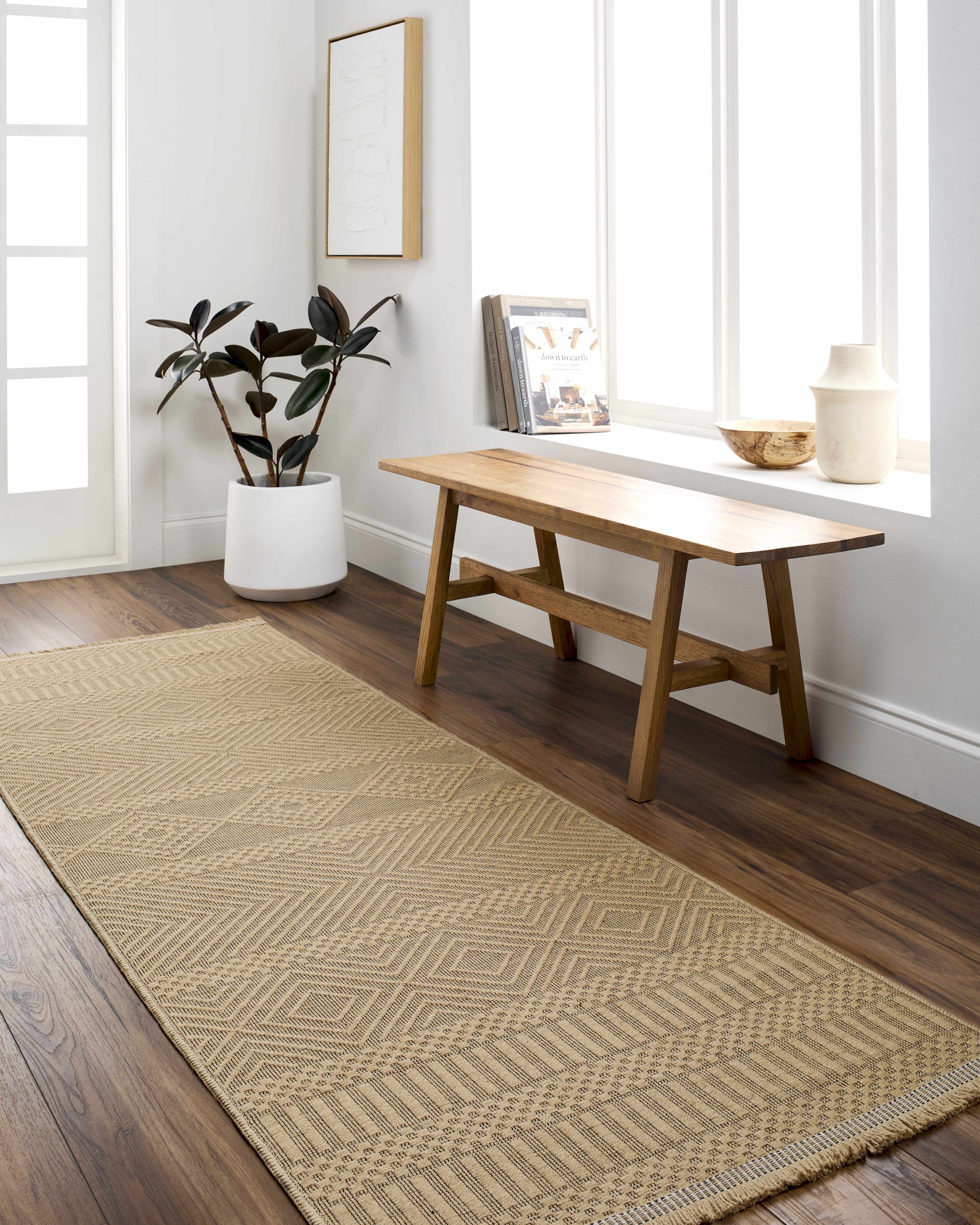 Tirza Washable Jute Area Rug - Image 2