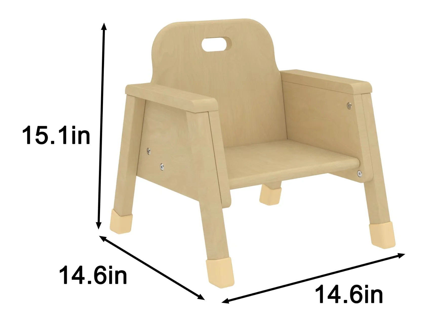Toddler Chair - 6" Seat Height - Image 7