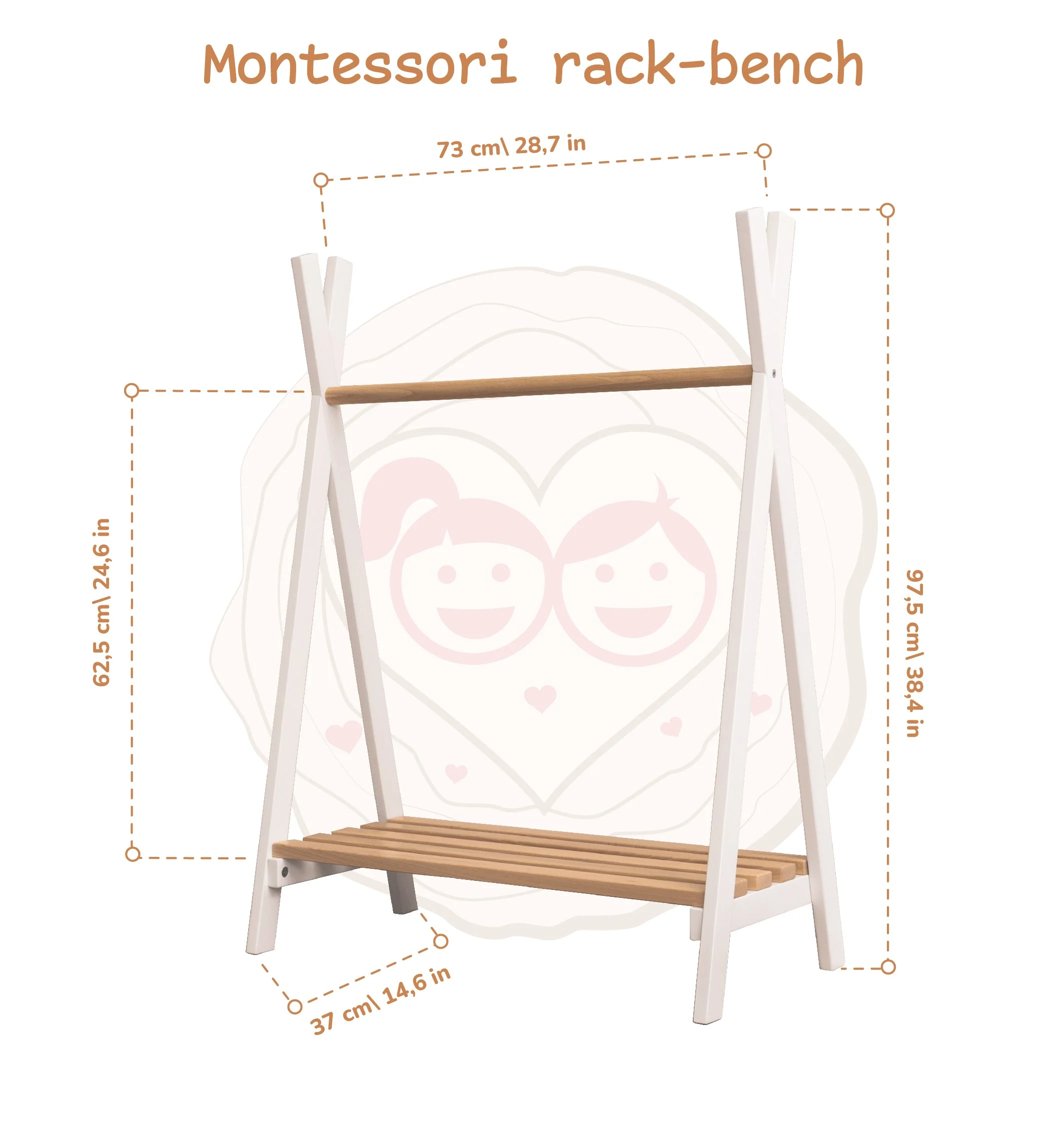 Toddler's Clothes Rack - Image 5