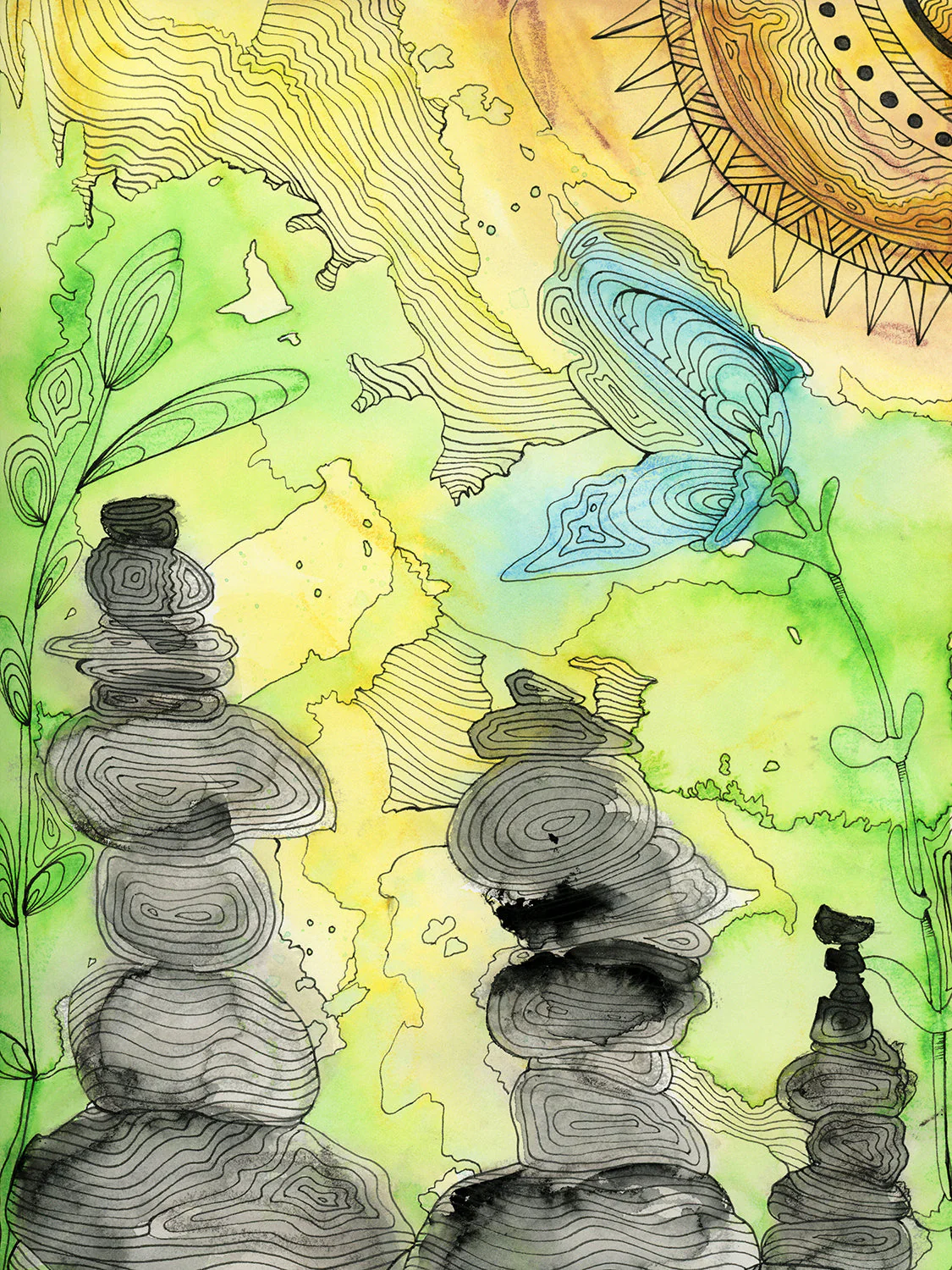 Totems - Open Edition Canvas Print - Image 3