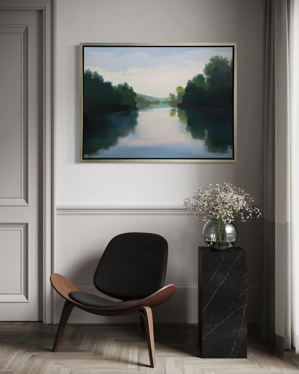 Touching Water - Open Edition Canvas Print - Image 2