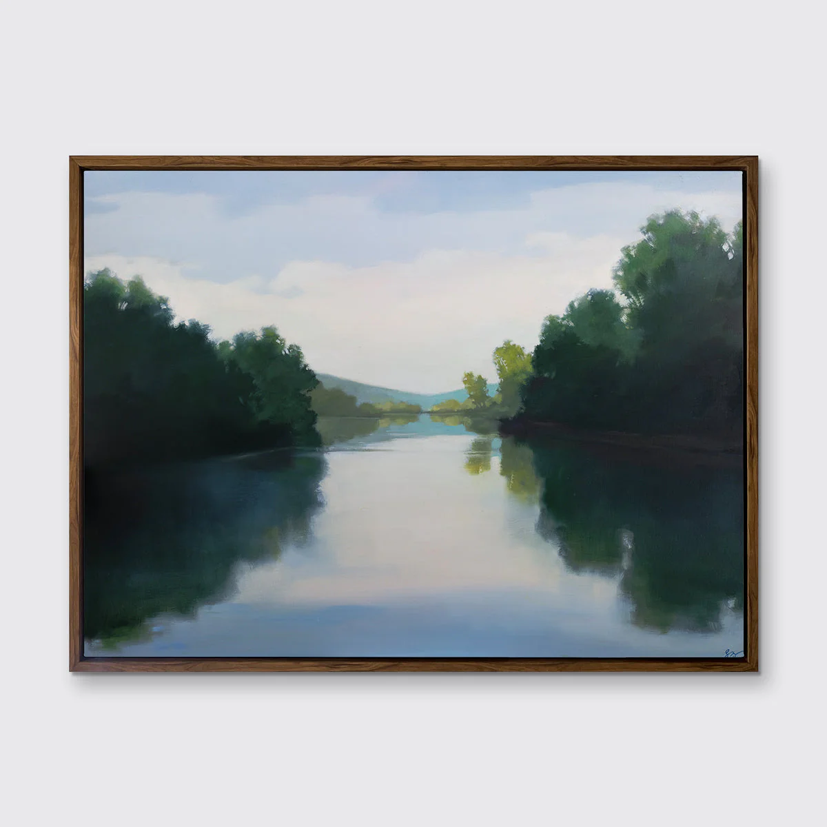 Touching Water - Open Edition Canvas Print - Image 7