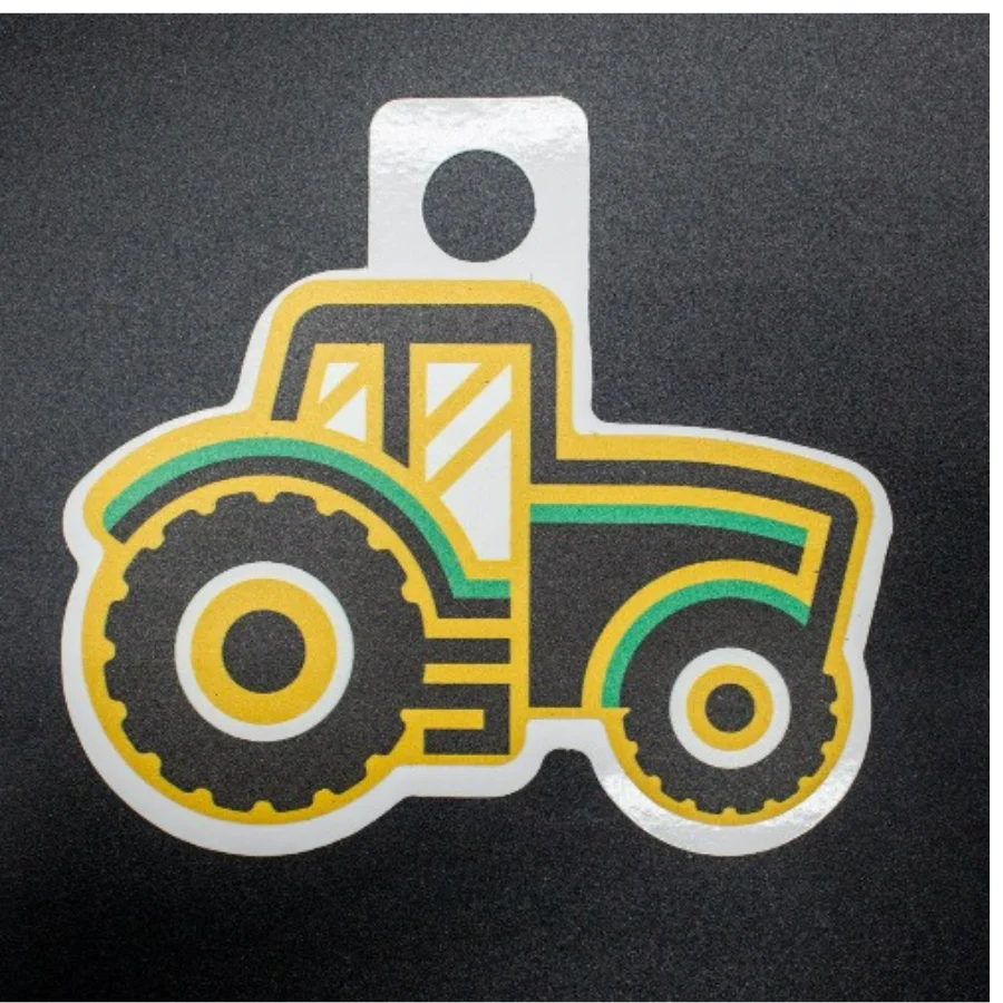 Tractor Weather Resistant Sticker | HEARTlandia - Image 2