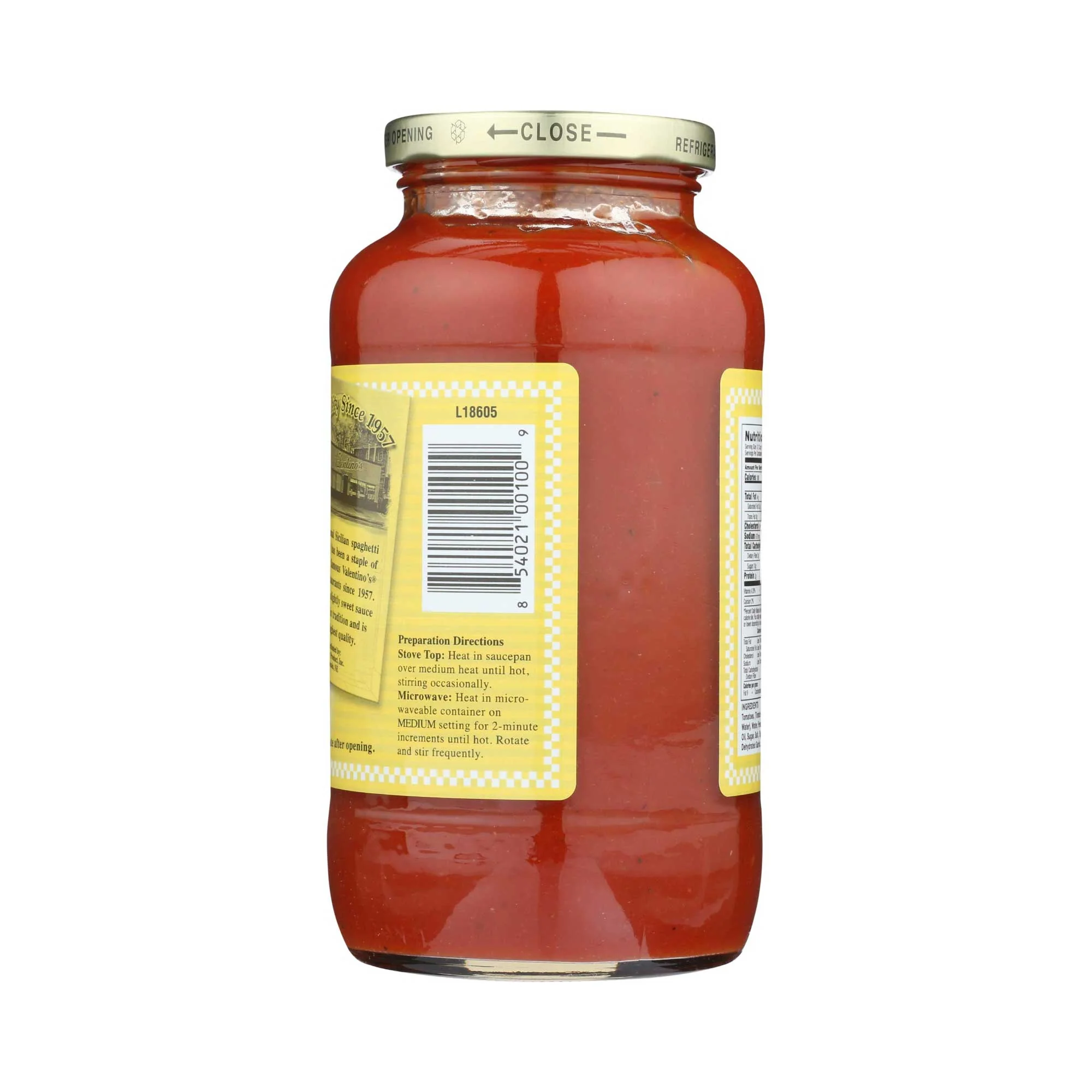 Traditional Italian Pasta Sauce | Pack of 2 | 24 oz | Valentino's - Image 4
