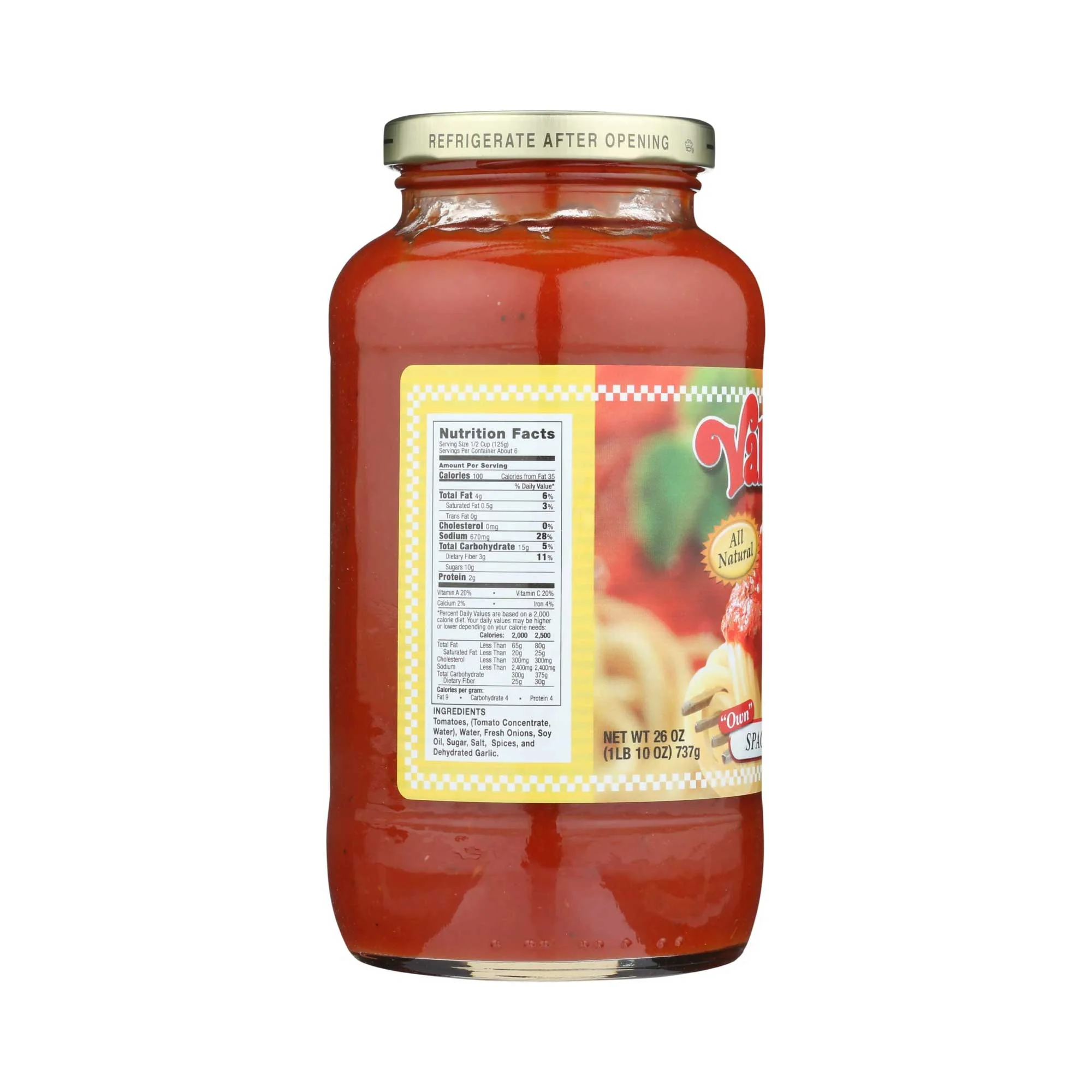 Traditional Italian Pasta Sauce | Pack of 2 | 24 oz | Valentino's - Image 5