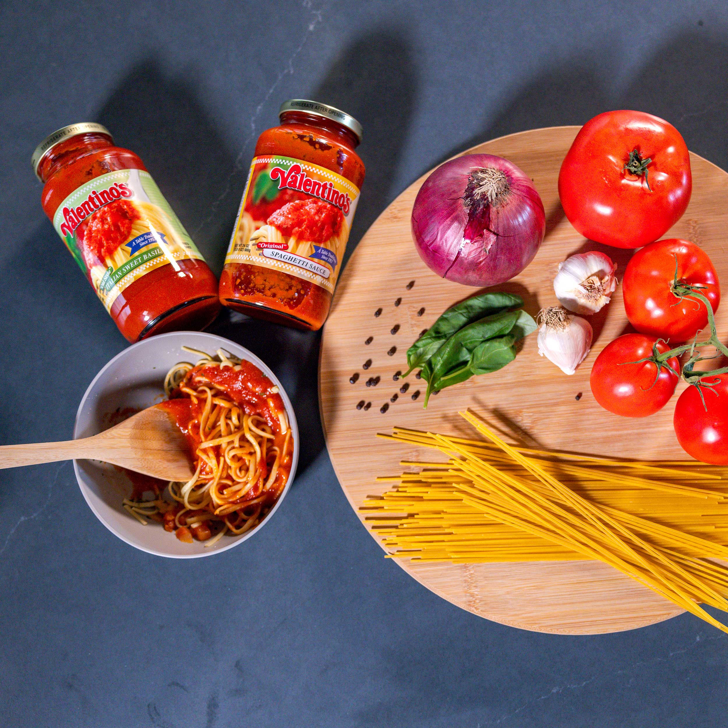 Traditional Italian Sweet Basil Pasta Sauce | Pack of 2 | 24 oz | Valentino's - Image 8