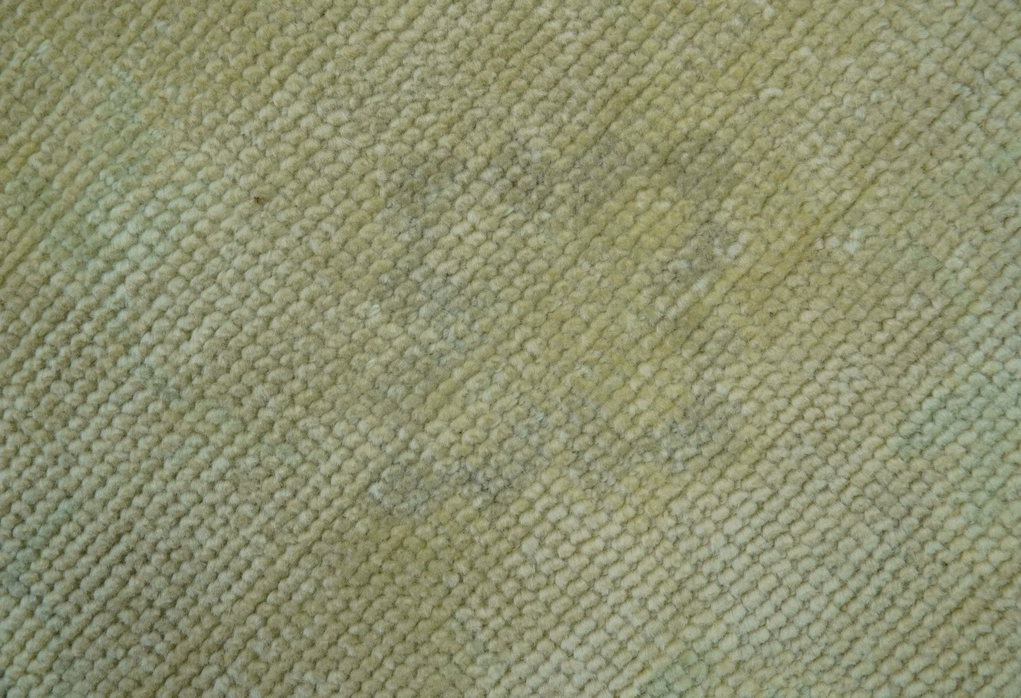 Traditional Turkish (Oushak) Design Gold And Gray Hand Knotted 8x10 Wool Area Rug - Image 7
