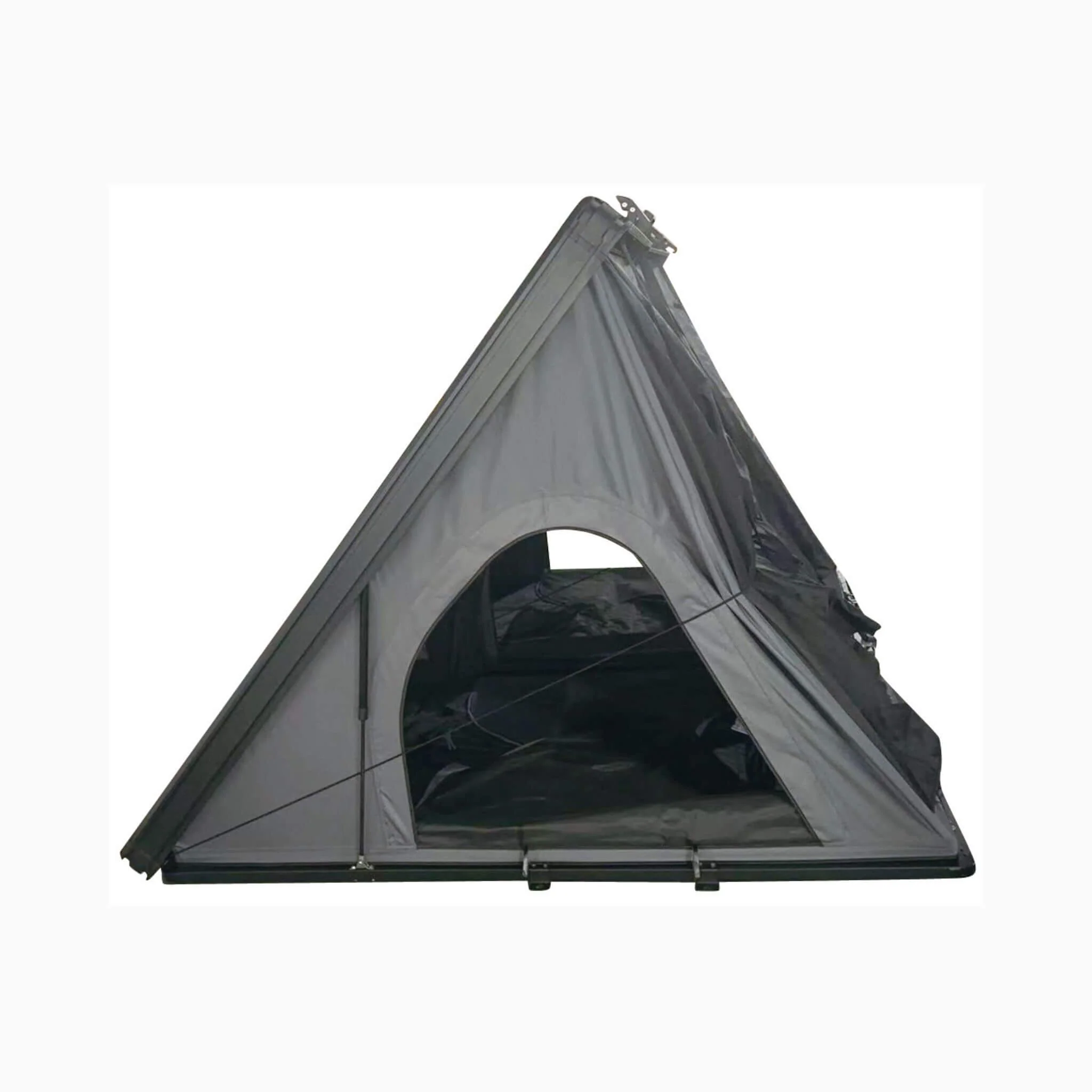 Trailora Premium Lightweight Hard Shell Rooftop Tent With LED Strip And Memory Foam (SAK51780) - Image 8
