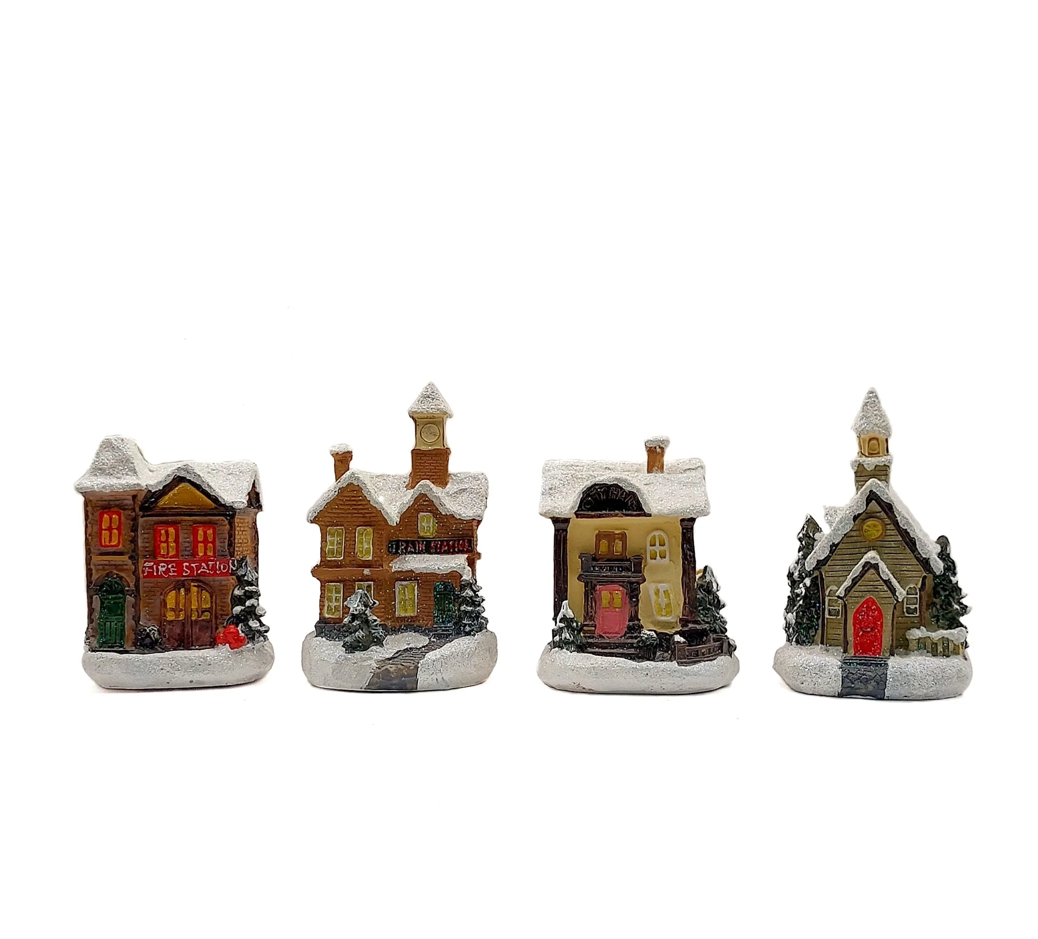 Train Station Christmas Village Wizardi F07-N1-9-6542B - Image 3