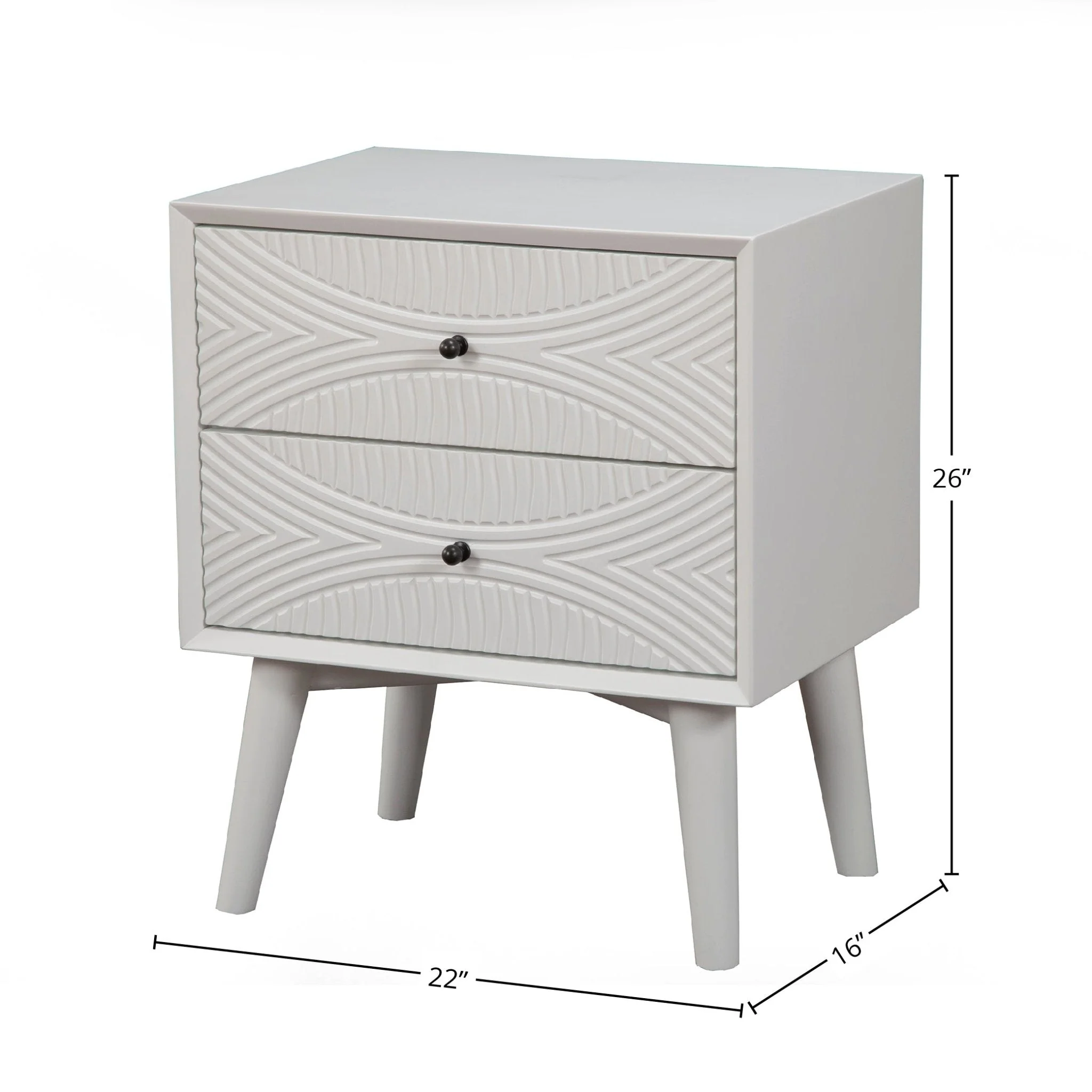 Tranquility Nightstand, White - Image 5