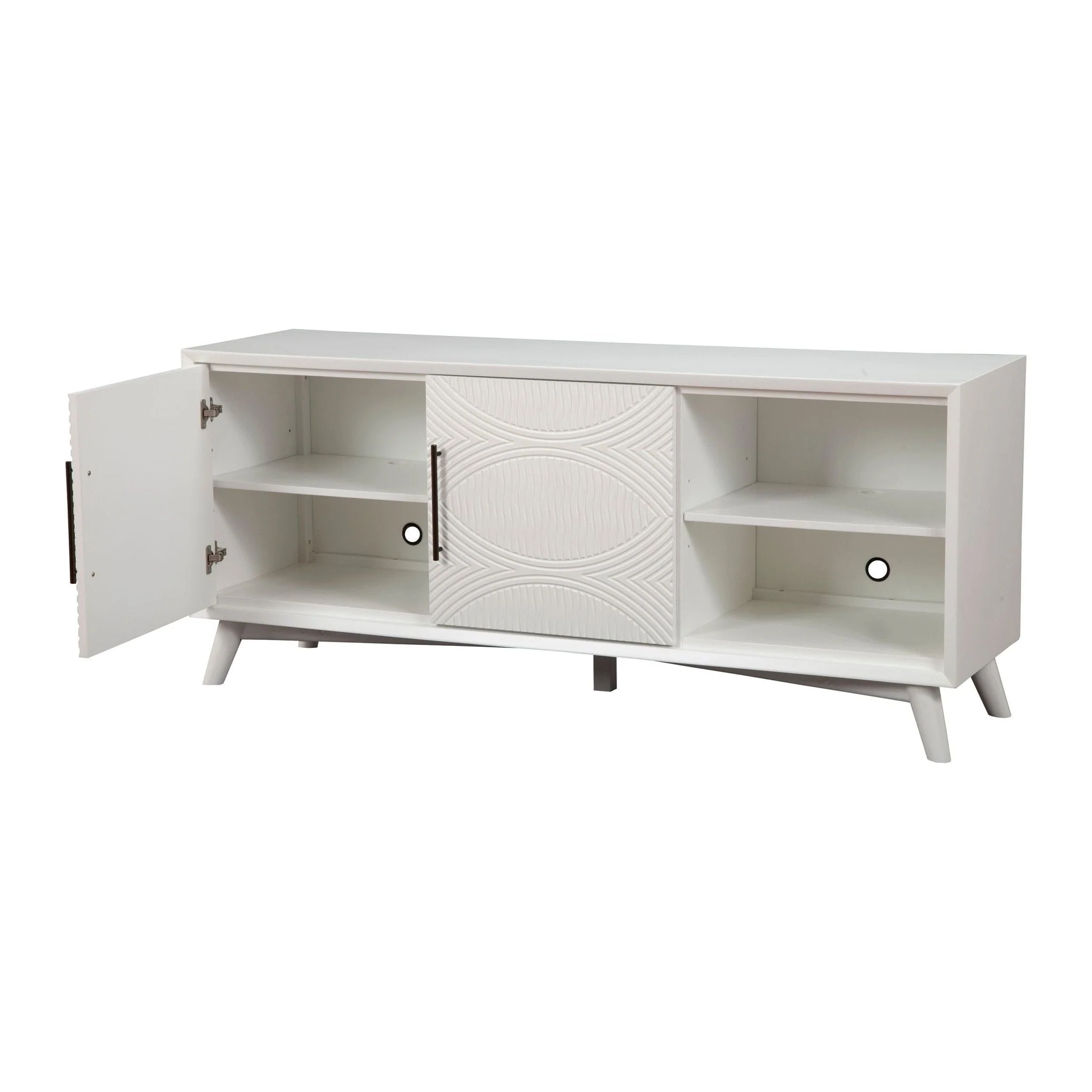Tranquility TV Console, White - Image 3