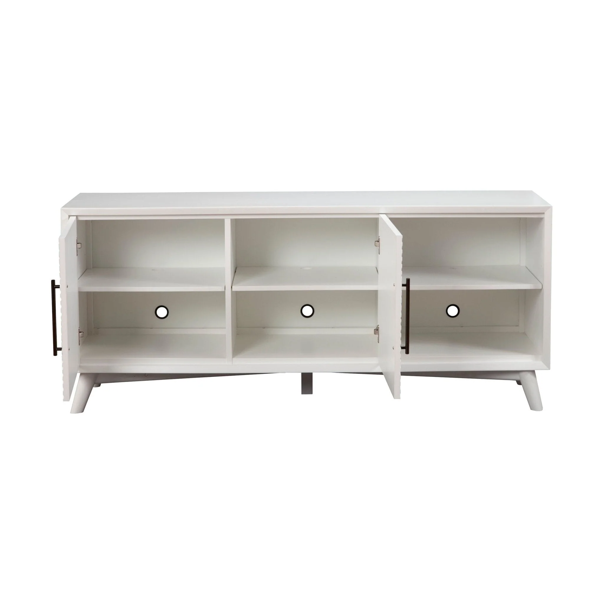 Tranquility TV Console, White - Image 4