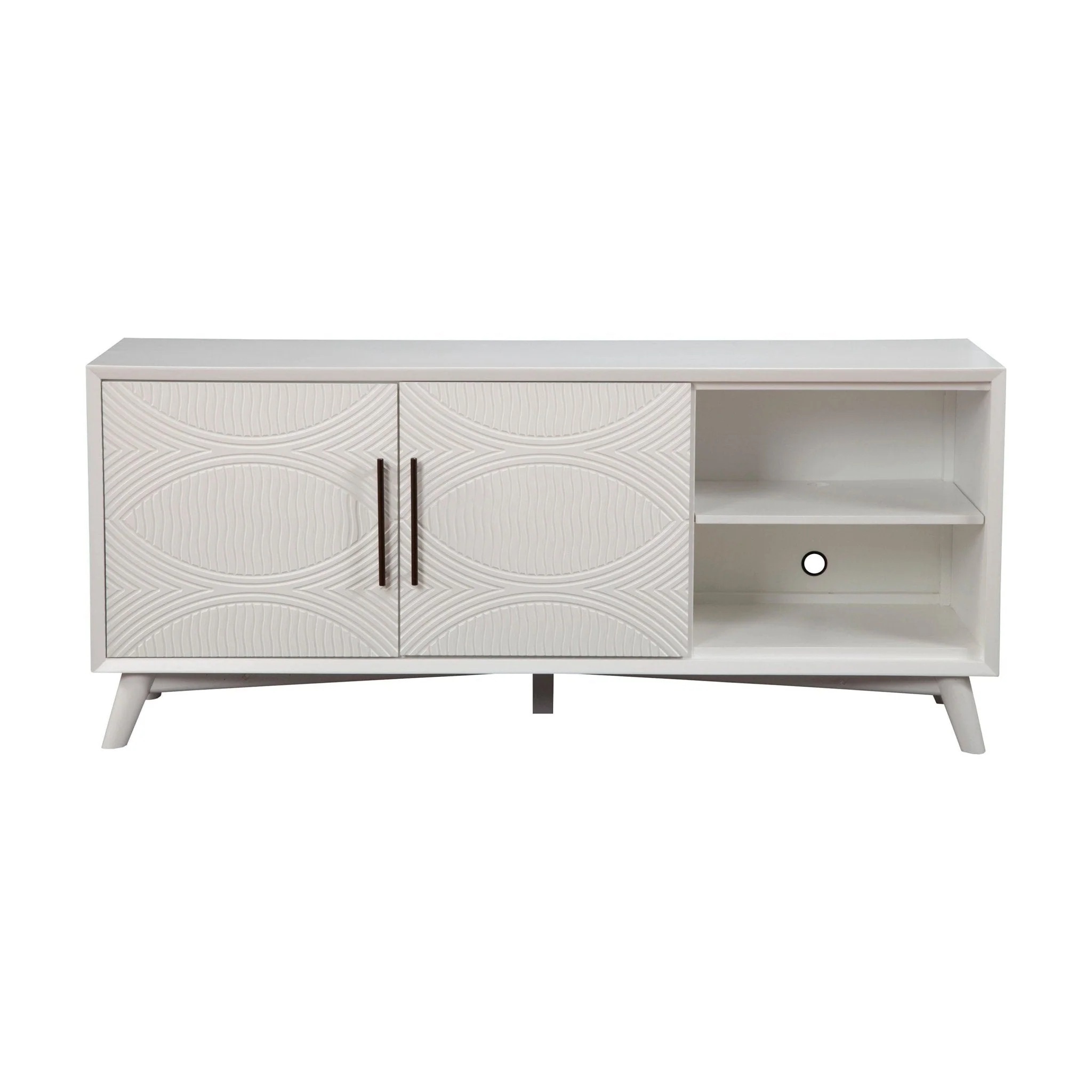Tranquility TV Console, White - Image 5