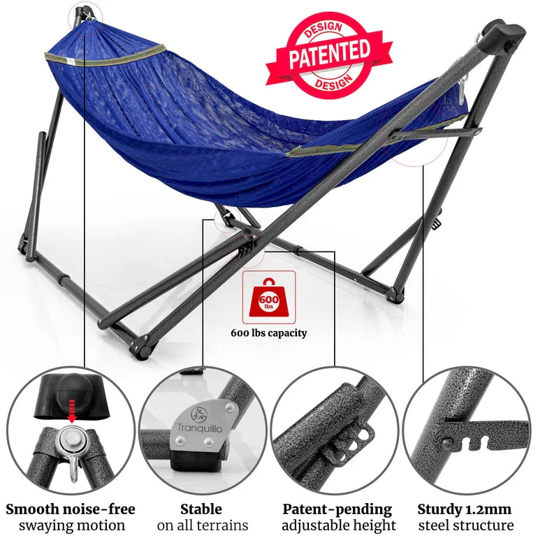 Tranquillo Comfort Set Original Hammock Stand for Ultimate Relaxation - Image 11