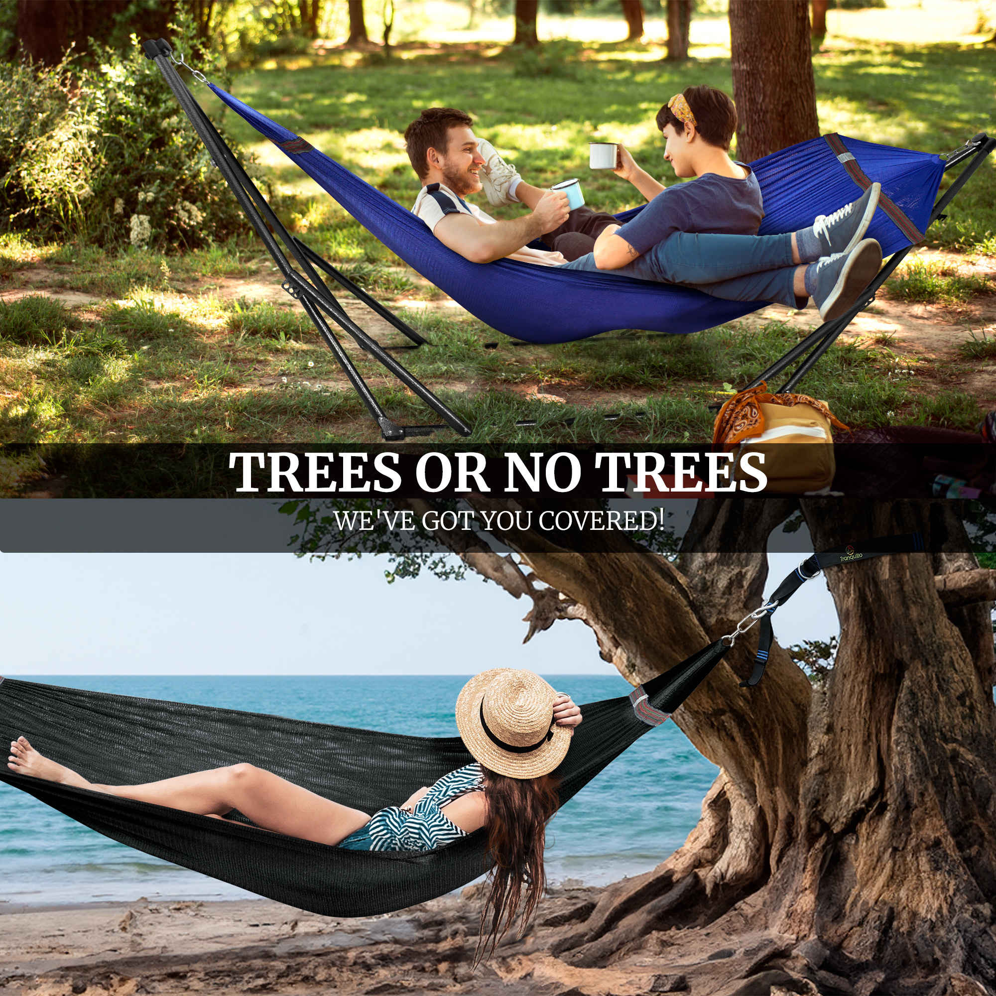 Tranquillo Comfort Set Original Hammock Stand for Ultimate Relaxation - Image 17