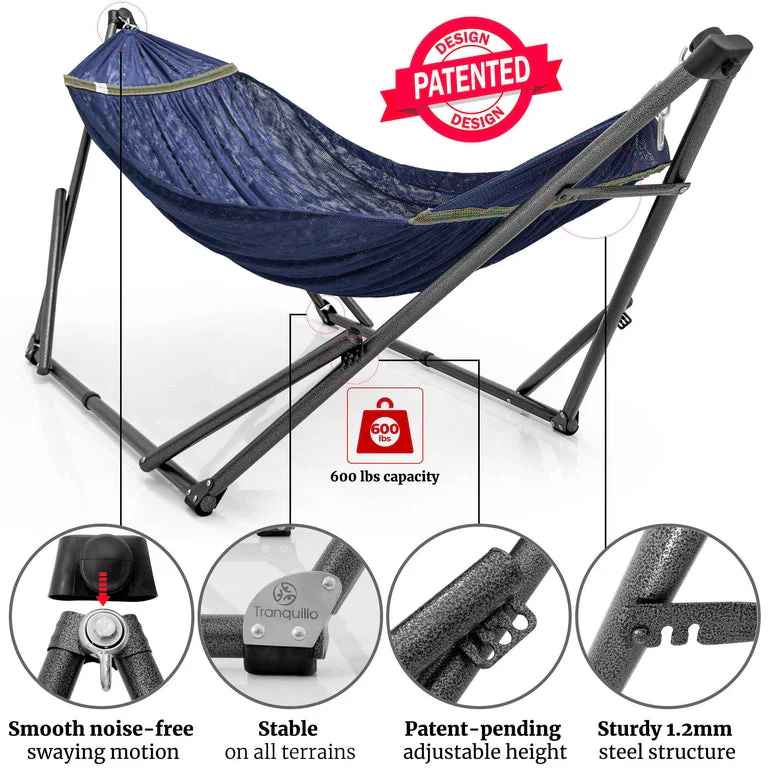 Tranquillo Comfort Set Original Hammock Stand for Ultimate Relaxation - Image 20