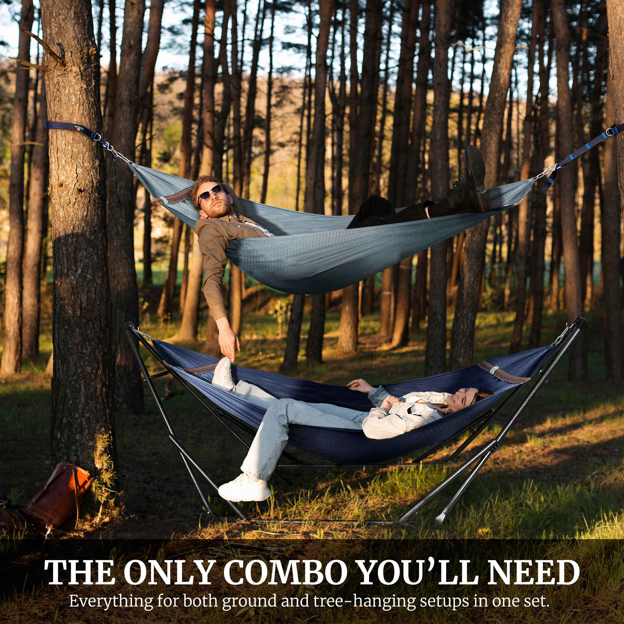 Tranquillo Comfort Set Original Hammock Stand for Ultimate Relaxation - Image 25