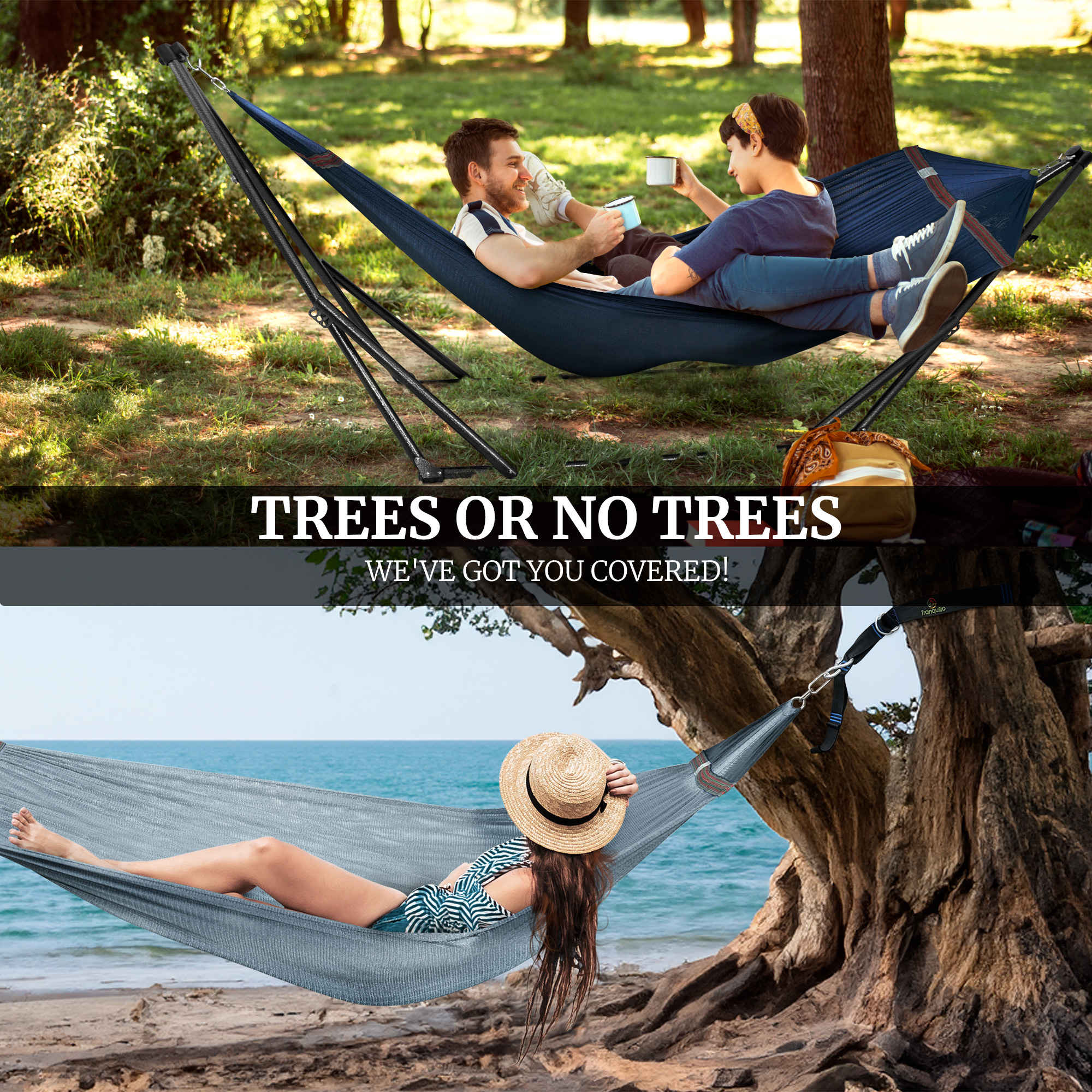 Tranquillo Comfort Set Original Hammock Stand for Ultimate Relaxation - Image 26