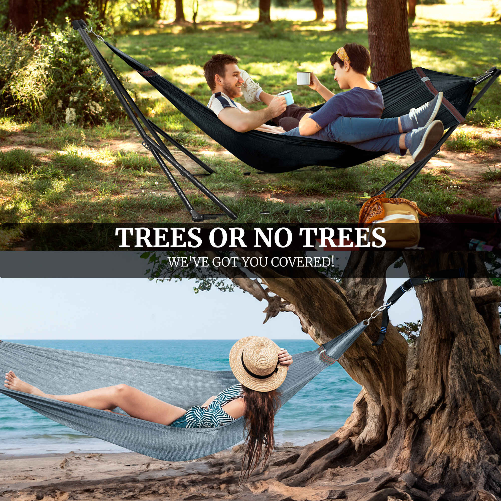 Tranquillo Comfort Set Original Hammock Stand for Ultimate Relaxation - Image 35