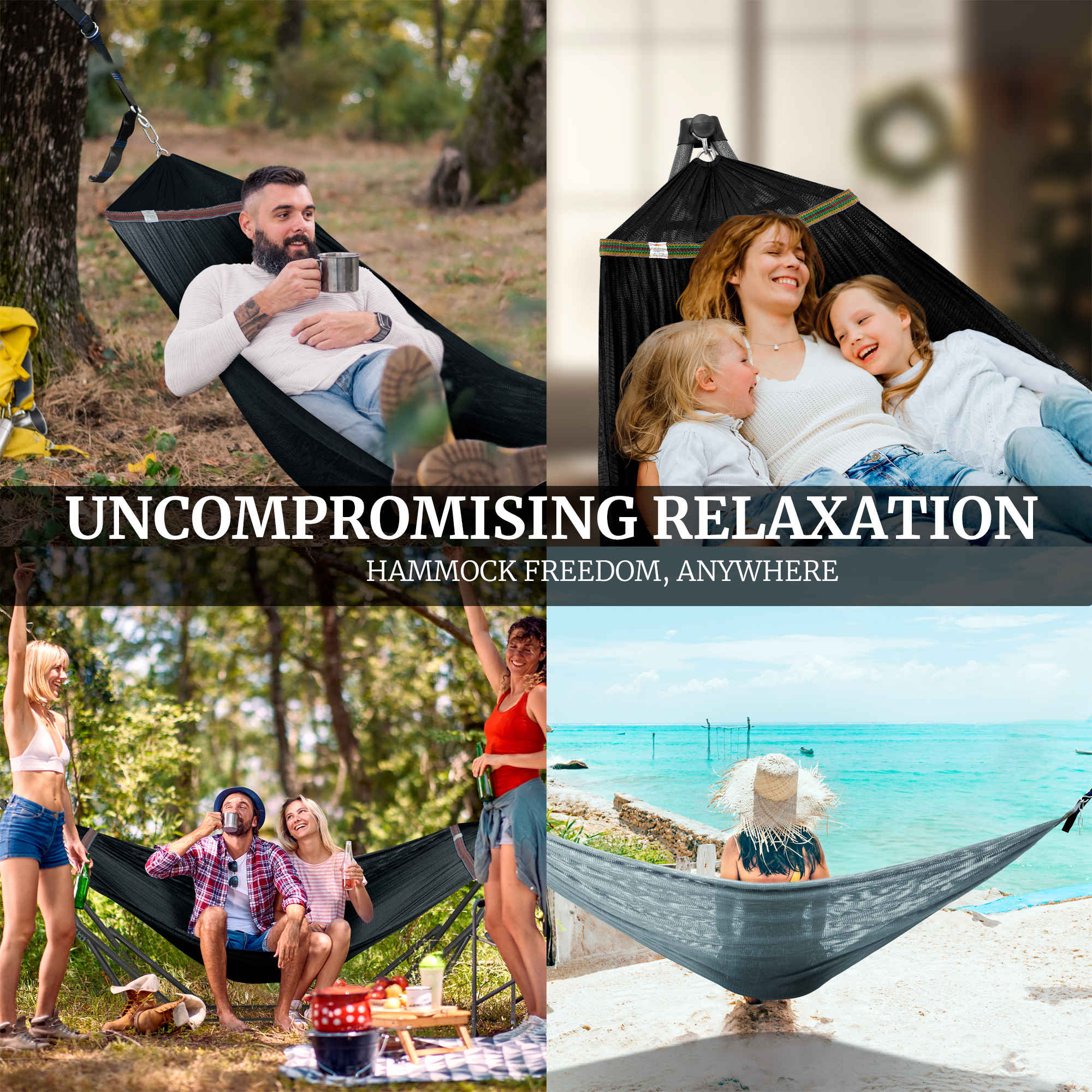 Tranquillo Comfort Set Original Hammock Stand for Ultimate Relaxation - Image 36
