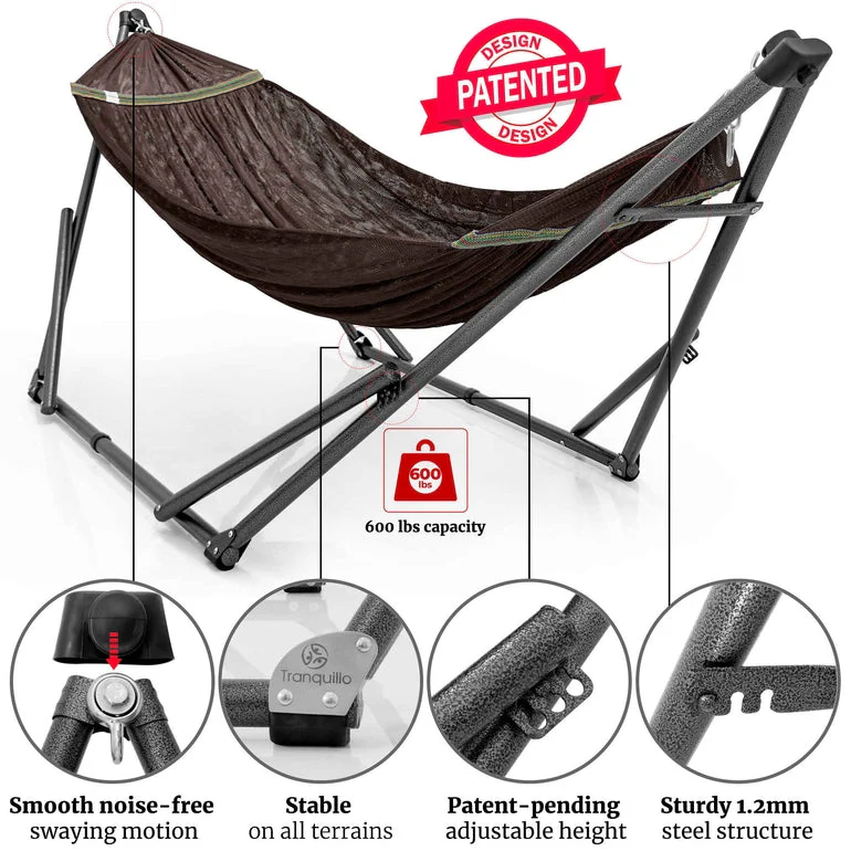 Tranquillo Comfort Set Original Hammock Stand for Ultimate Relaxation - Image 38