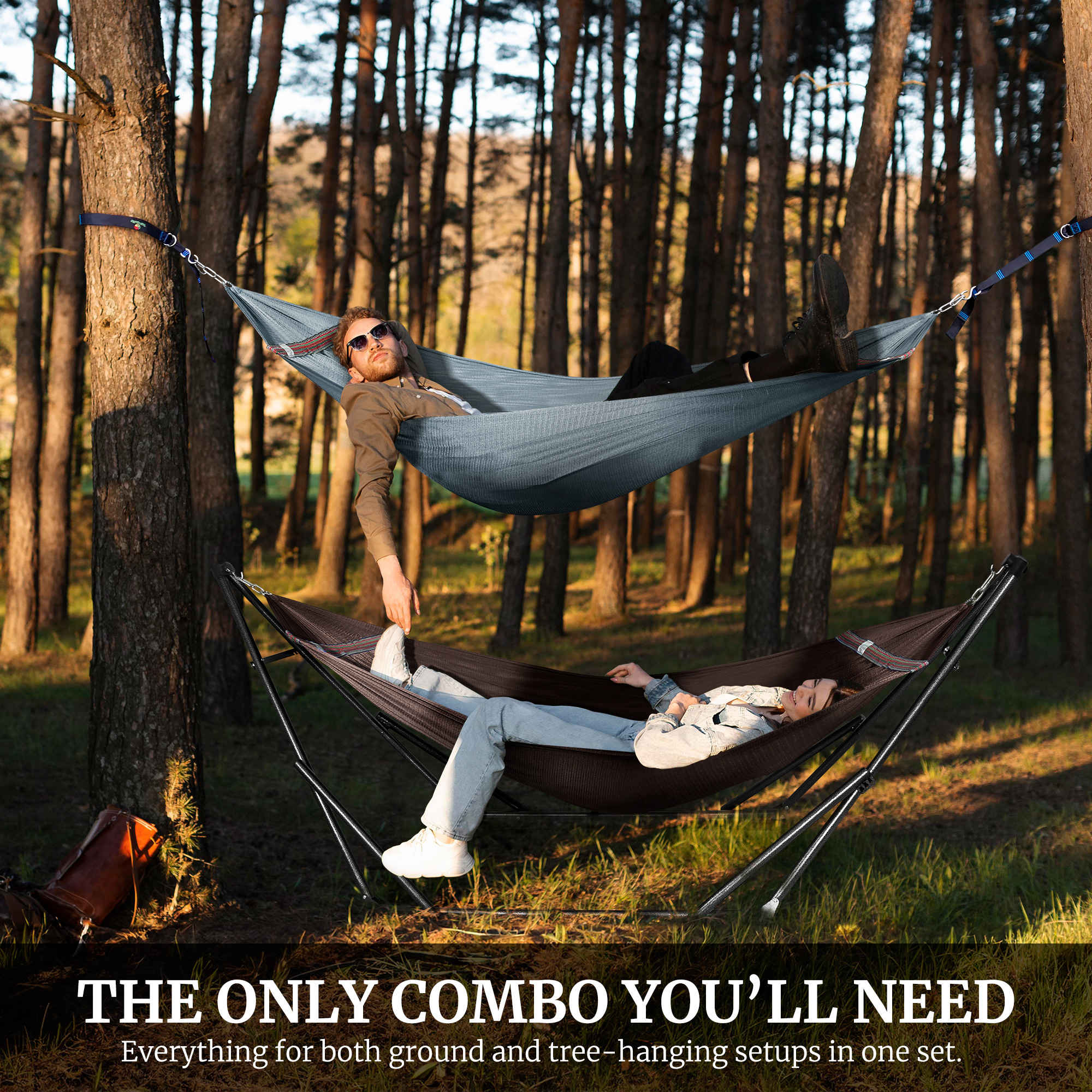Tranquillo Comfort Set Original Hammock Stand for Ultimate Relaxation - Image 43