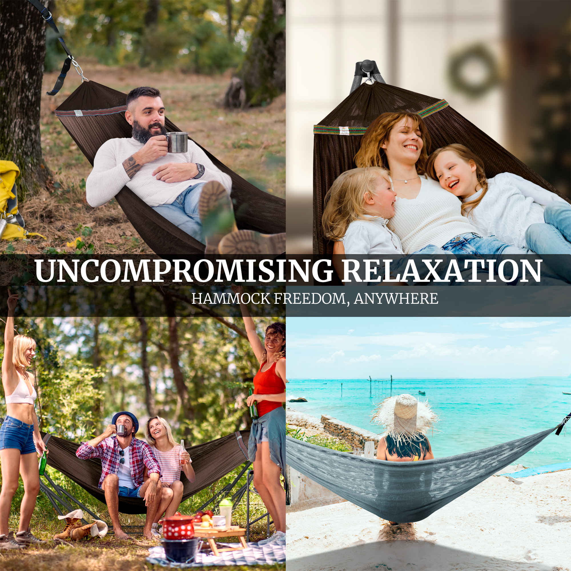 Tranquillo Comfort Set Original Hammock Stand for Ultimate Relaxation - Image 45