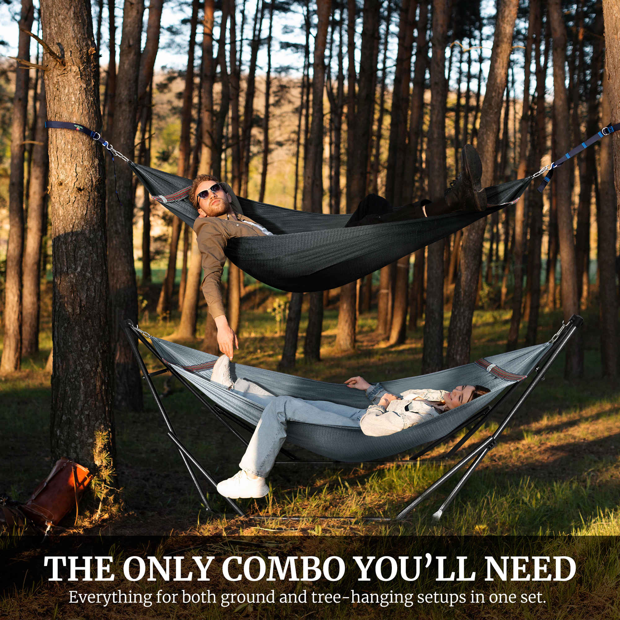 Tranquillo Comfort Set Original Hammock Stand for Ultimate Relaxation - Image 52
