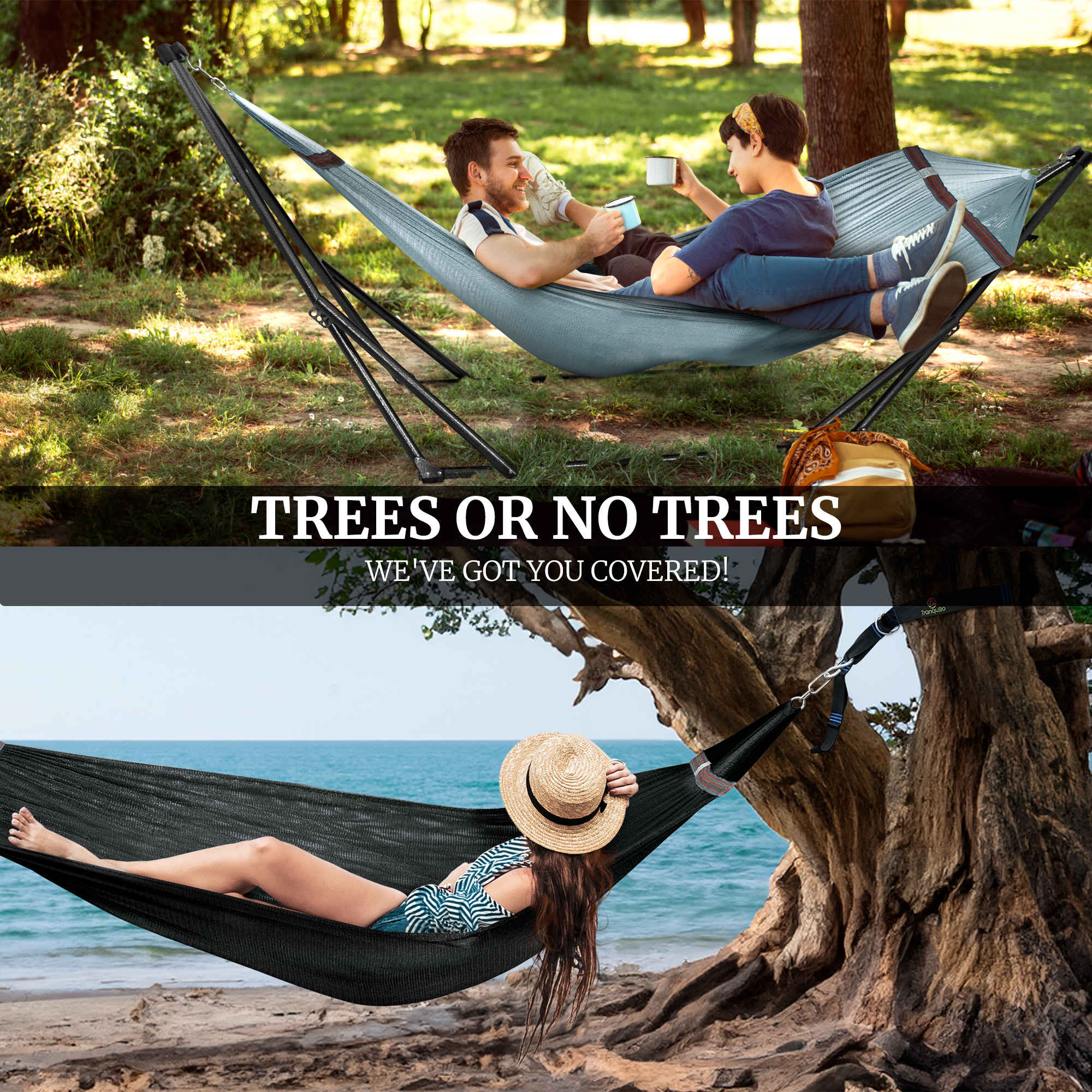Tranquillo Comfort Set Original Hammock Stand for Ultimate Relaxation - Image 53