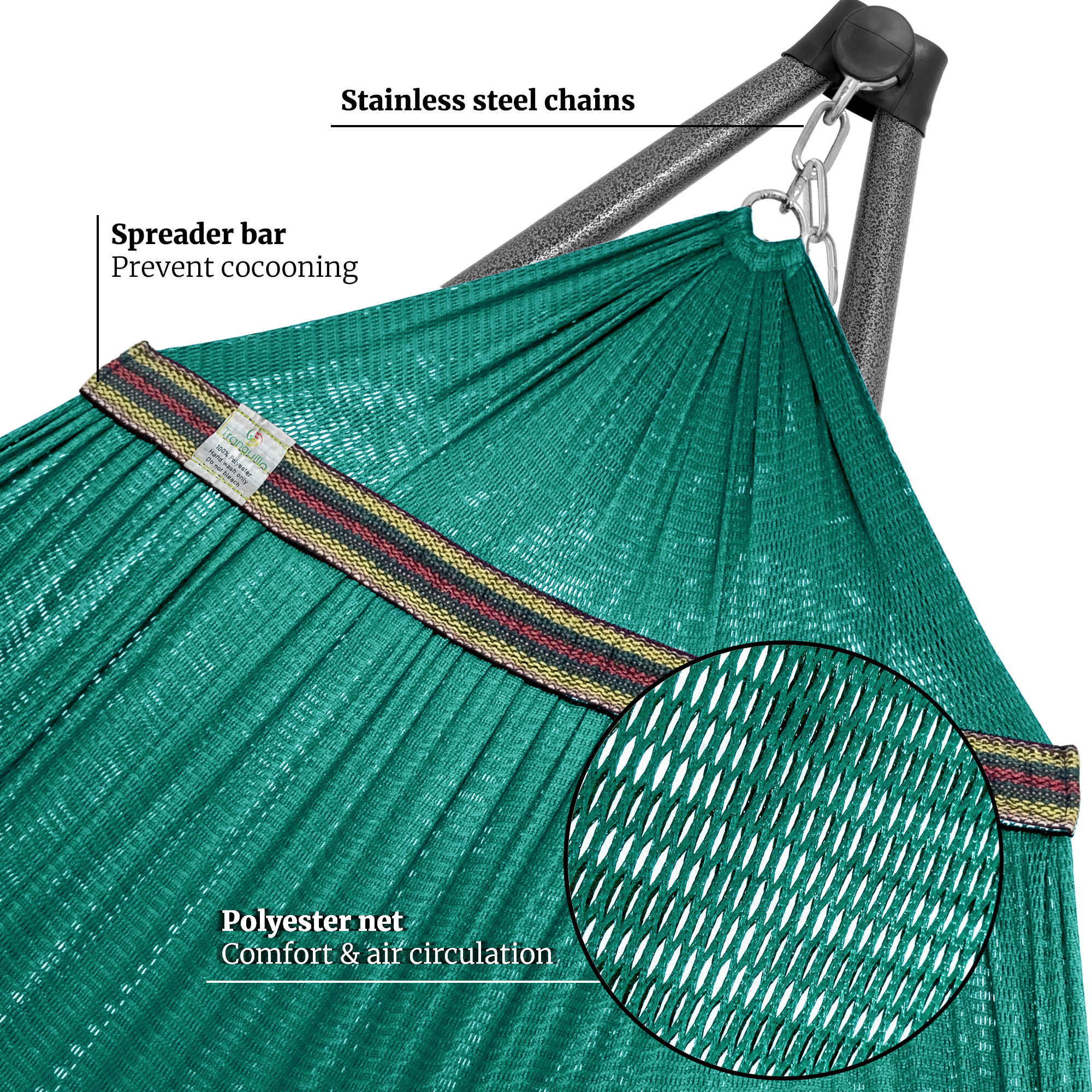 Tranquillo Comfort Set Original Hammock Stand for Ultimate Relaxation - Image 57