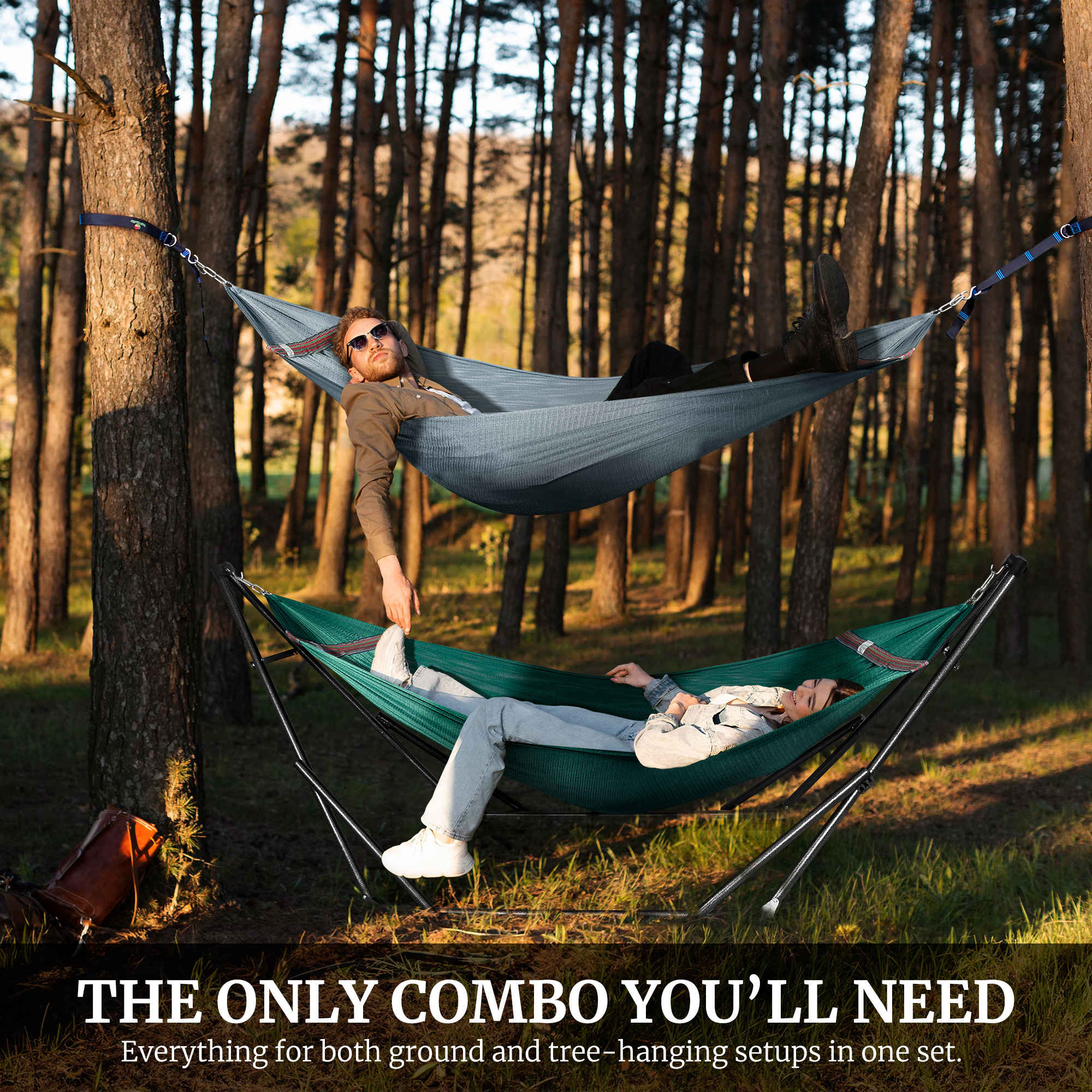 Tranquillo Comfort Set Original Hammock Stand for Ultimate Relaxation - Image 61