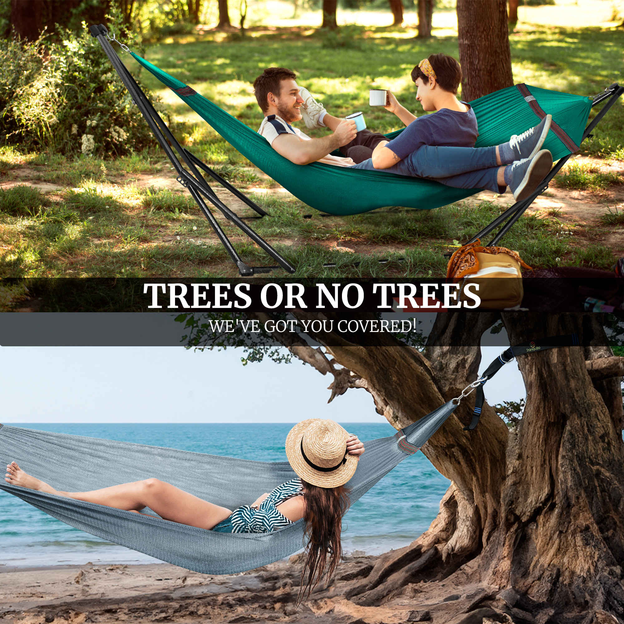 Tranquillo Comfort Set Original Hammock Stand for Ultimate Relaxation - Image 62