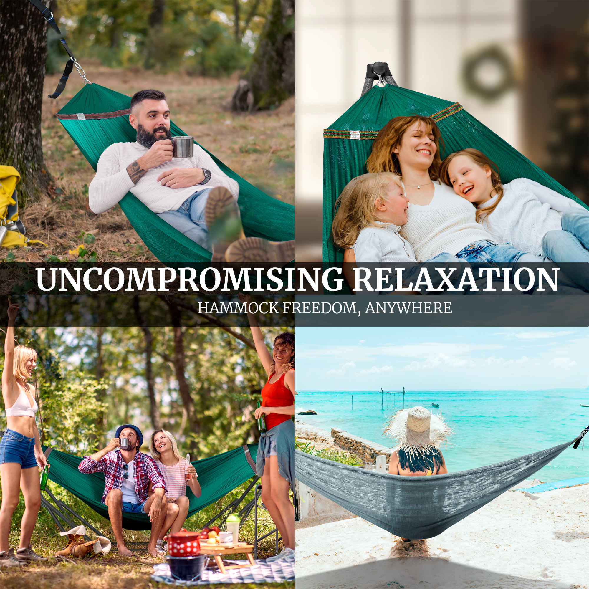 Tranquillo Comfort Set Original Hammock Stand for Ultimate Relaxation - Image 63