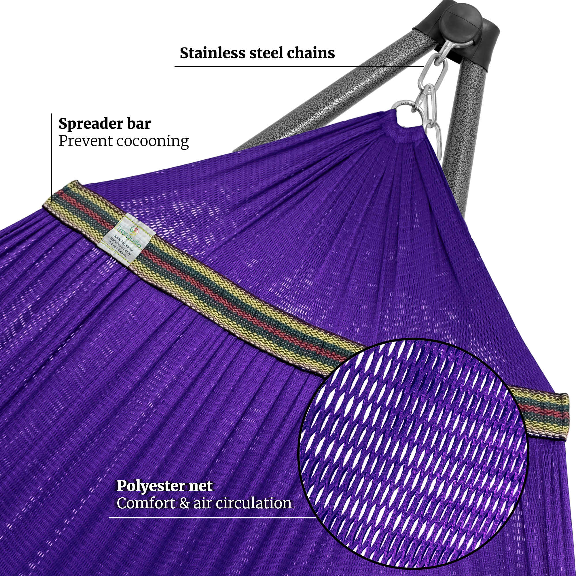 Tranquillo Comfort Set Original Hammock Stand for Ultimate Relaxation - Image 67