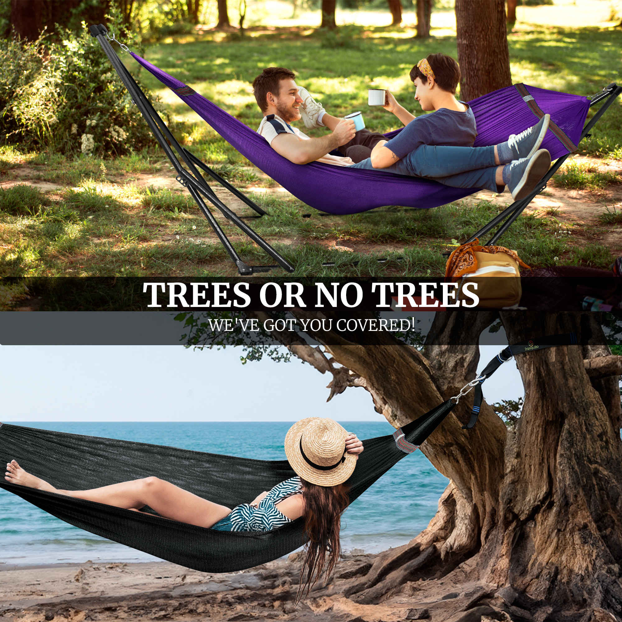 Tranquillo Comfort Set Original Hammock Stand for Ultimate Relaxation - Image 71