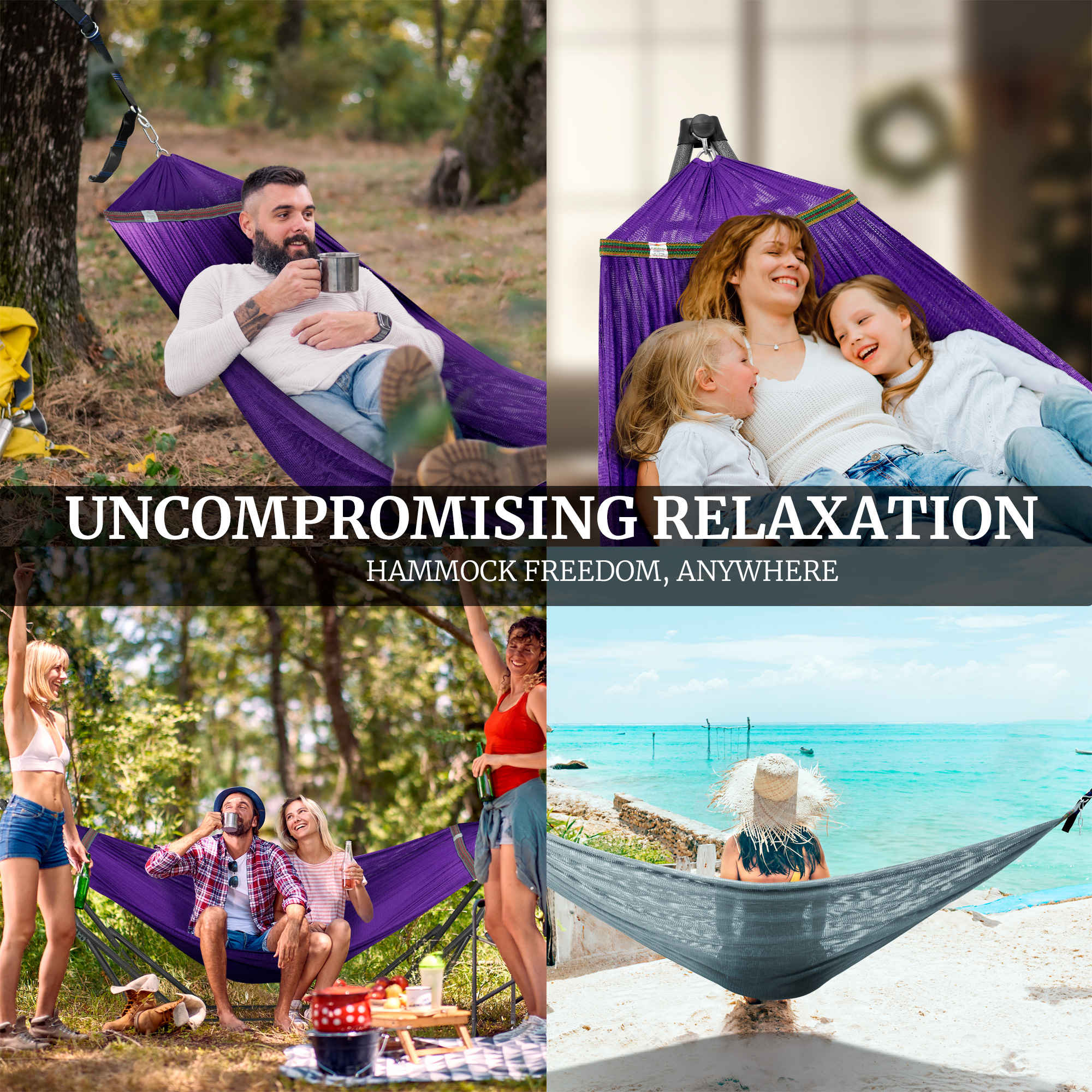 Tranquillo Comfort Set Original Hammock Stand for Ultimate Relaxation - Image 72