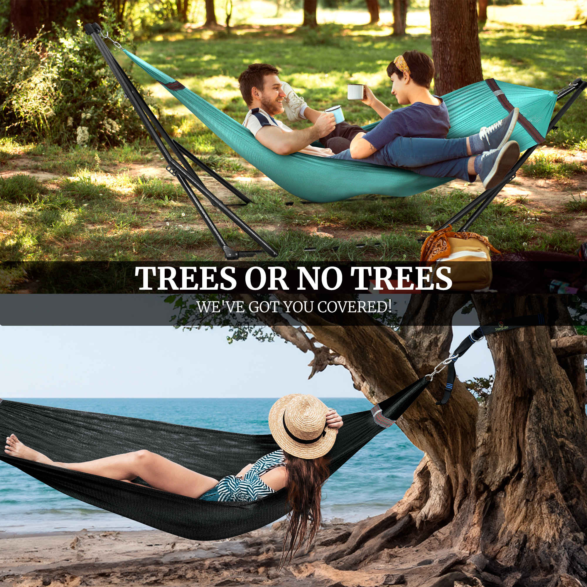 Tranquillo Comfort Set Original Hammock Stand for Ultimate Relaxation - Image 80